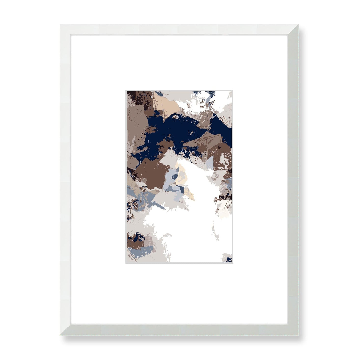 Framed Graphic Art Print, Faux Mat - 18x24 inches | FMV-1160-7692, Prints, Graphic art, White Frame, 45 x 60 cm ,18 x 24 inches