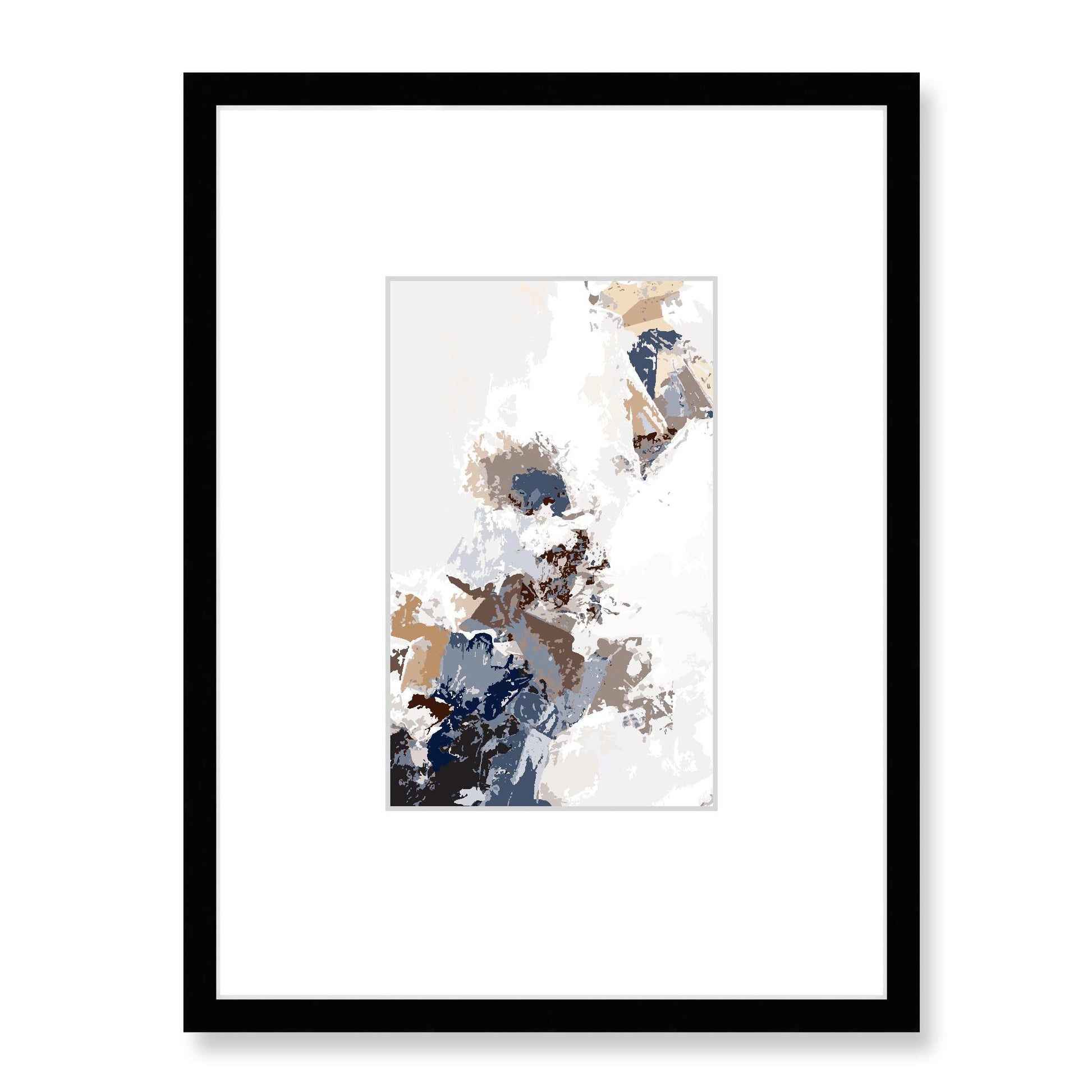 Framed Graphic Art Print, Faux Mat - 18x24 inches | FMV-1160-7694, Prints, Graphic art, Black Frame, 45 x 60 cm ,18 x 24 inches