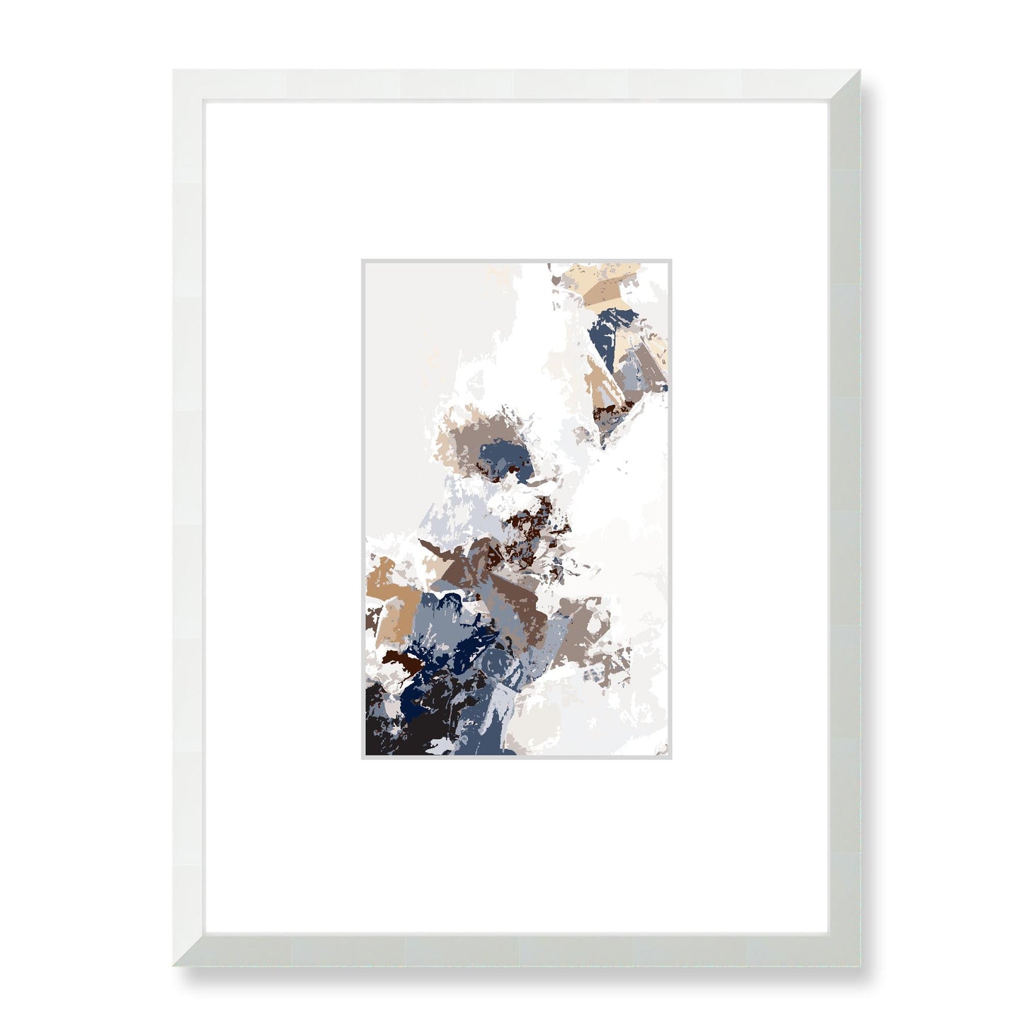 Framed Graphic Art Print, Faux Mat - 18x24 inches | FMV-1160-7694, Prints, Graphic art, White Frame, 45 x 60 cm ,18 x 24 inches