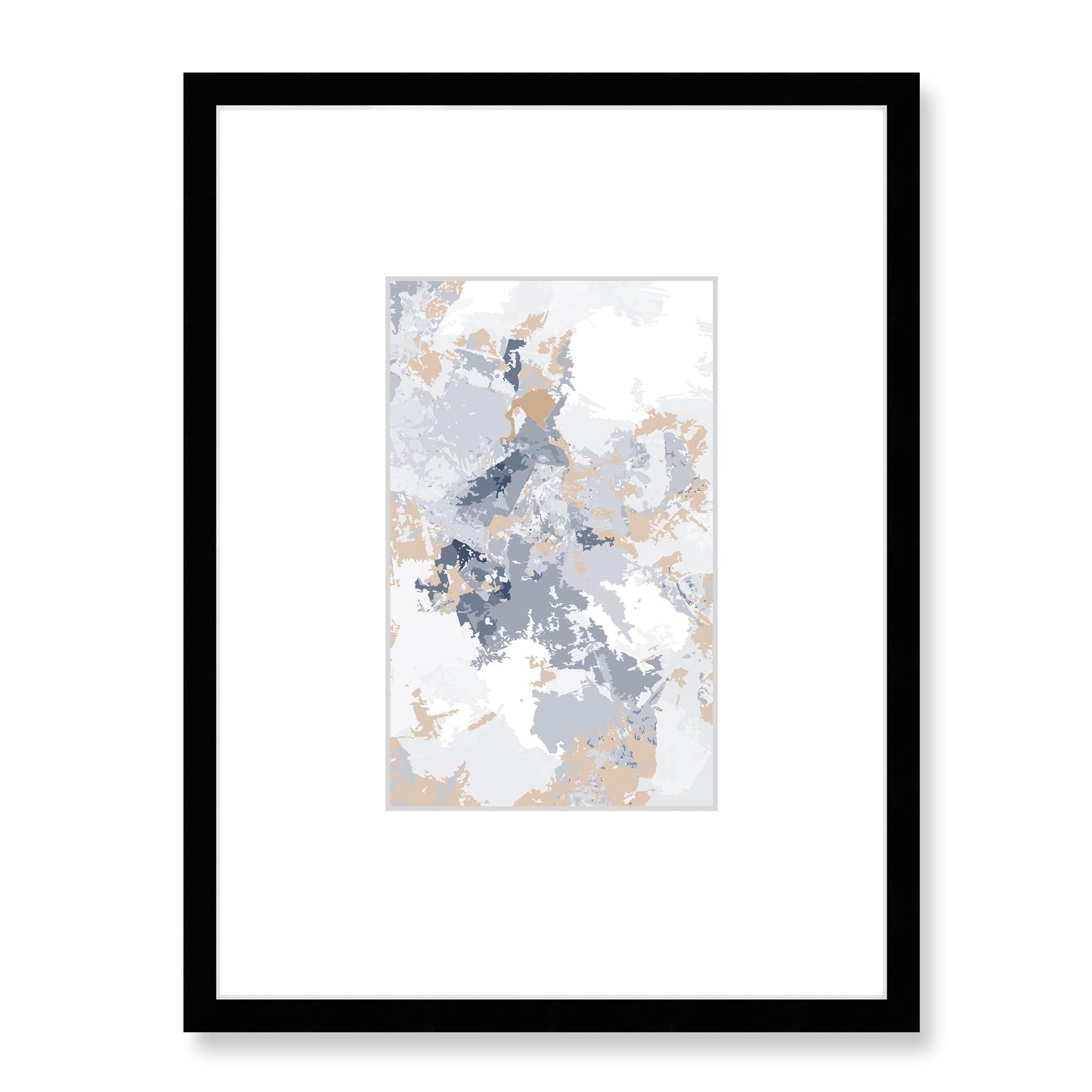 Framed Graphic Art Print, Faux Mat - 18x24 inches | FMV-1160-7698, Prints, Graphic art, Black Frame, 45 x 60 cm ,18 x 24 inches