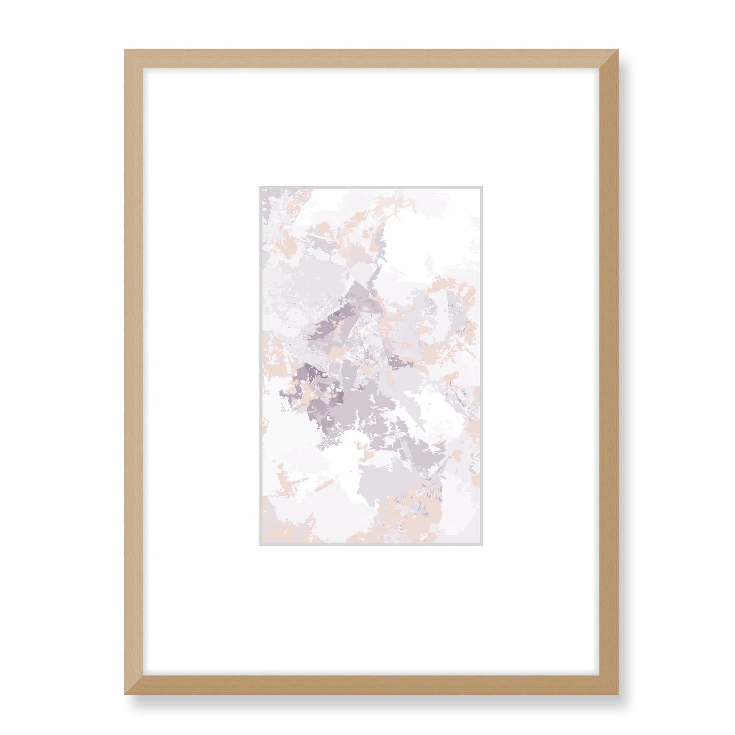 Framed Graphic Art Print, Faux Mat - 18x24 inches | FMV-1180-7698, Prints, Graphic art, Natural Frame, 45 x 60 cm ,18 x 24 inches