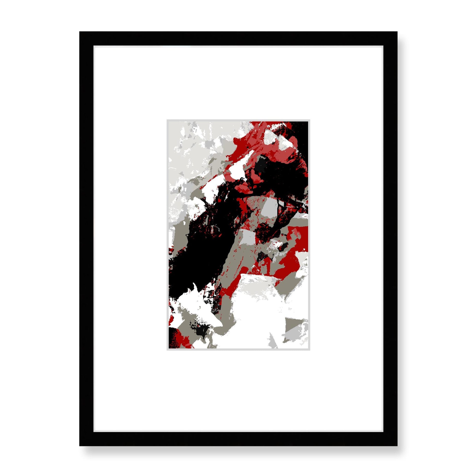 Framed Graphic Art Print, Faux Mat - 18x24 inches | FMV-1190-7688, Prints, Graphic art, Black Frame, 45 x 60 cm ,18 x 24 inches