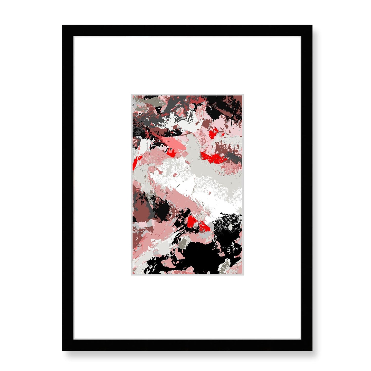 Framed Graphic Art Print, Faux Mat - 18x24 inches | FMV-1190-7689, Prints, Graphic art, Black Frame, 45 x 60 cm ,18 x 24 inches