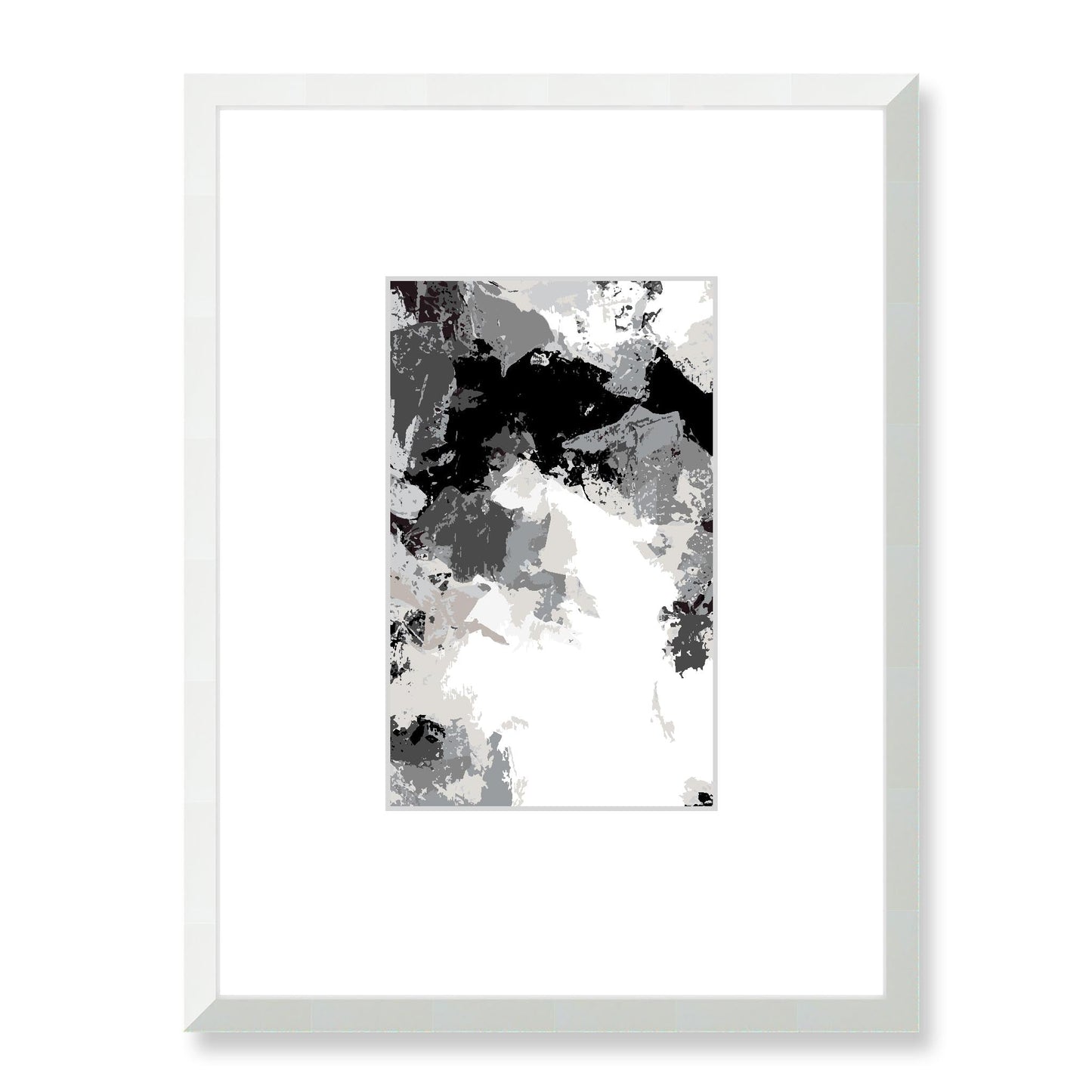 Framed Graphic Art Print, Faux Mat - 18x24 inches | FMV-1200-7692, Prints, Graphic art, White Frame, 45 x 60 cm ,18 x 24 inches