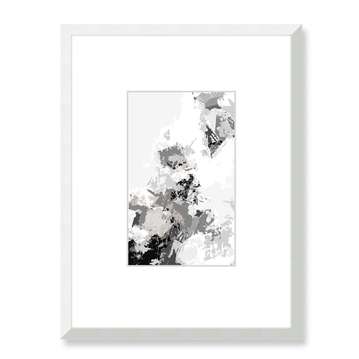 Framed Graphic Art Print, Faux Mat - 18x24 inches | FMV-1200-7694, Prints, Graphic art, White Frame, 45 x 60 cm ,18 x 24 inches