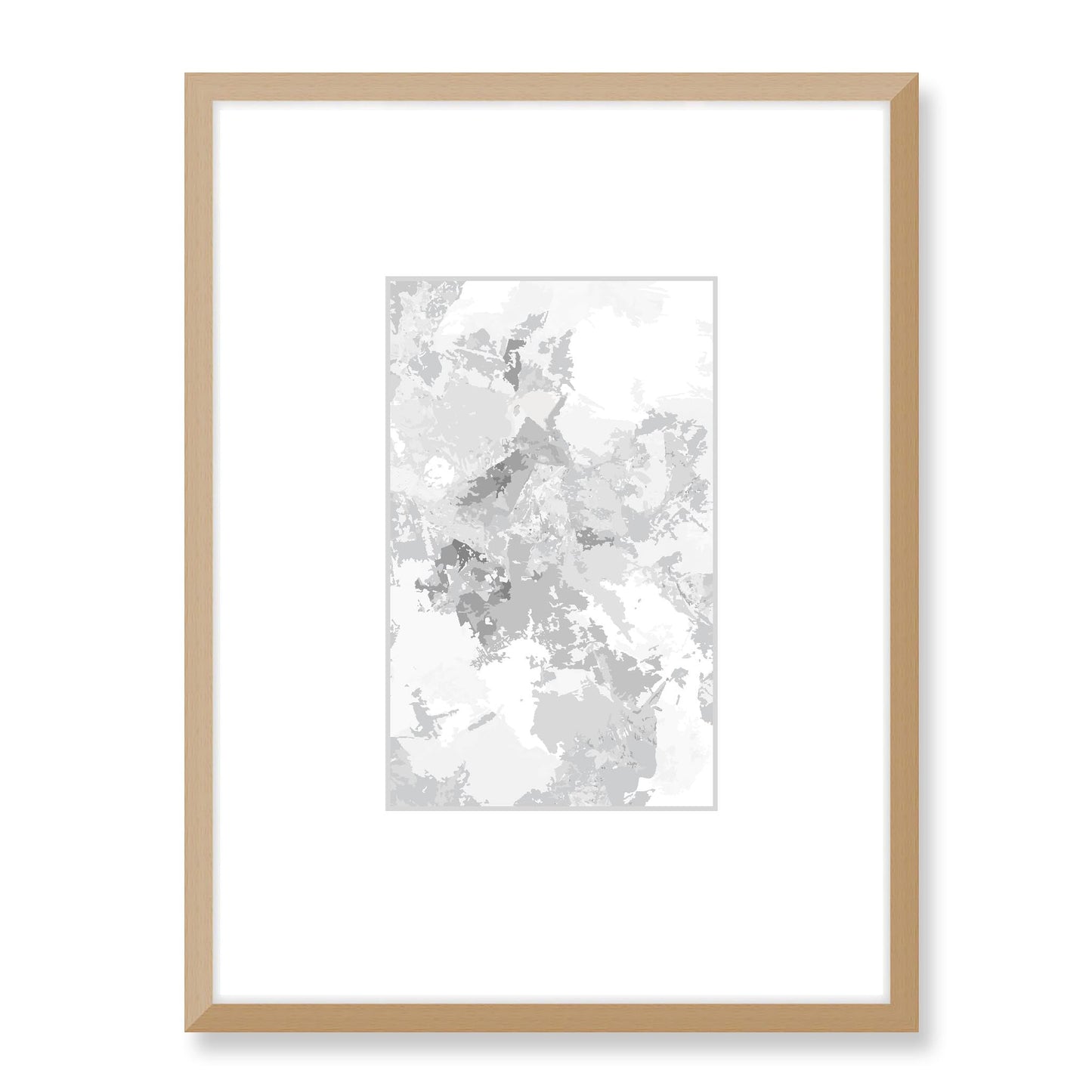 Framed Graphic Art Print, Faux Mat - 18x24 inches | FMV-1200-7698, Prints, Graphic art, Natural Frame, 45 x 60 cm ,18 x 24 inches