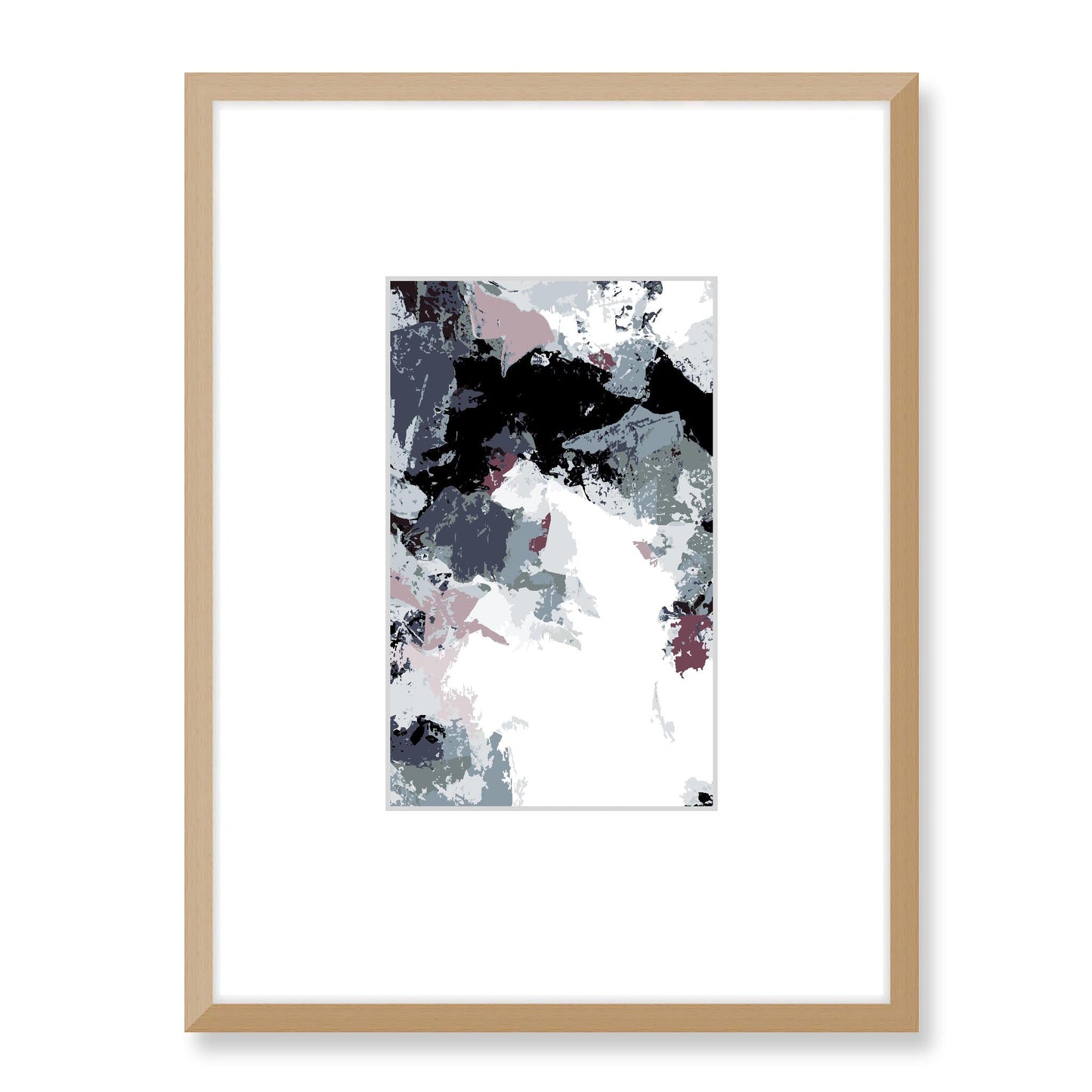 Framed Graphic Art Print, Faux Mat - 18x24 inches | FMV-1210-7692, Prints, Graphic art, Natural Frame, 45 x 60 cm ,18 x 24 inches