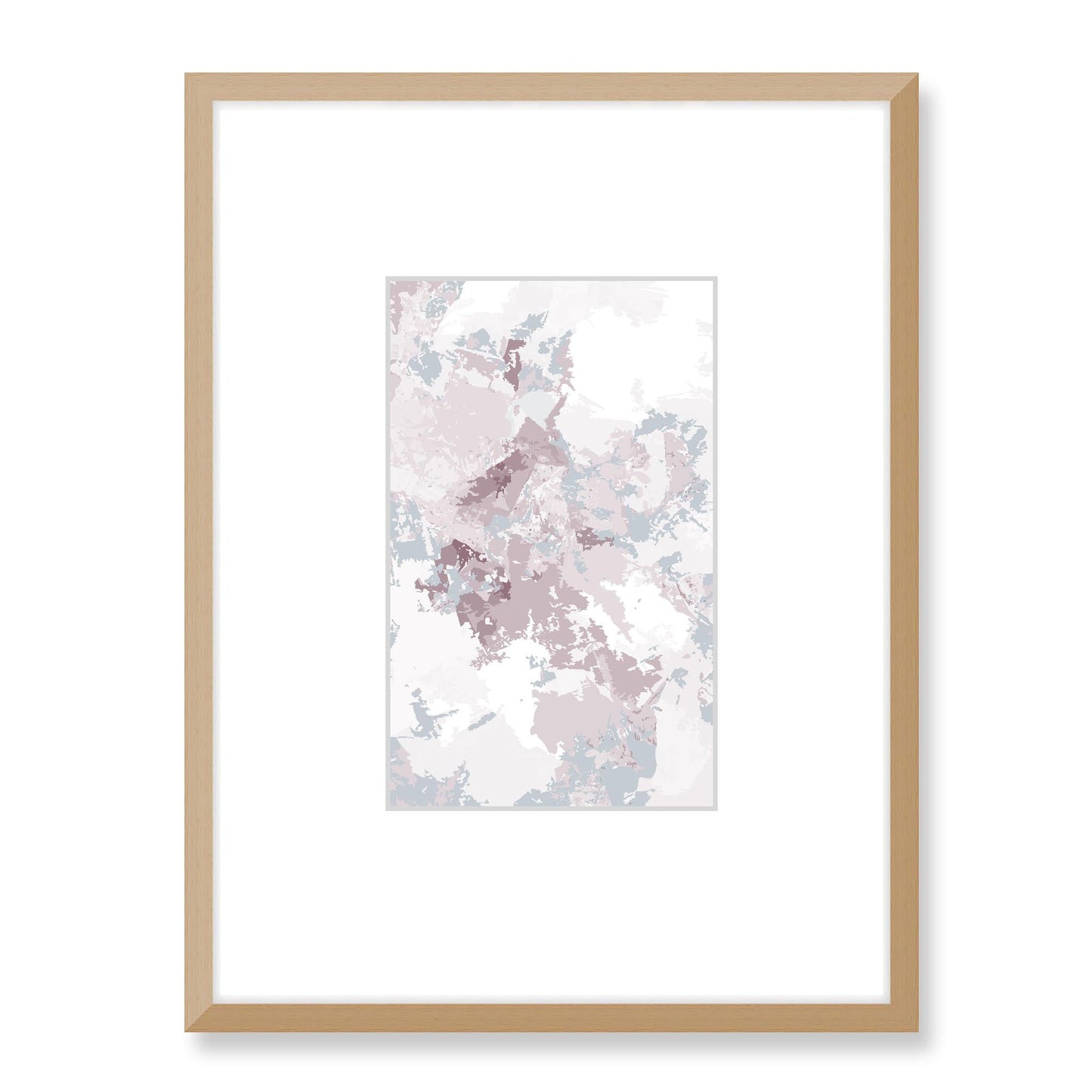 Framed Graphic Art Print, Faux Mat - 18x24 inches | FMV-1210-7698, Prints, Graphic art, Natural Frame, 45 x 60 cm ,18 x 24 inches