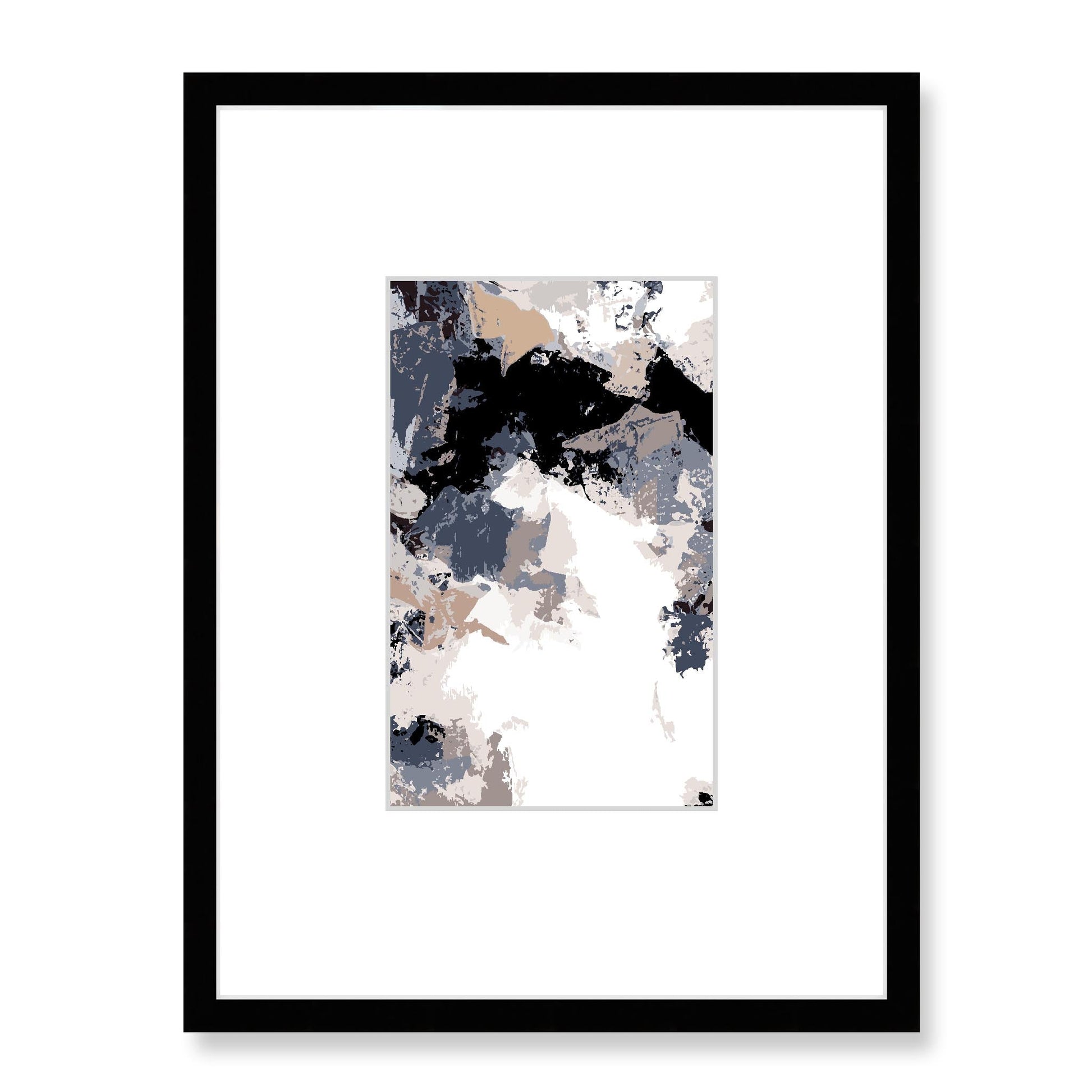 Framed Graphic Art Print, Faux Mat - 18x24 inches | FMV-1220-7692, Prints, Graphic art, Black Frame, 45 x 60 cm ,18 x 24 inches