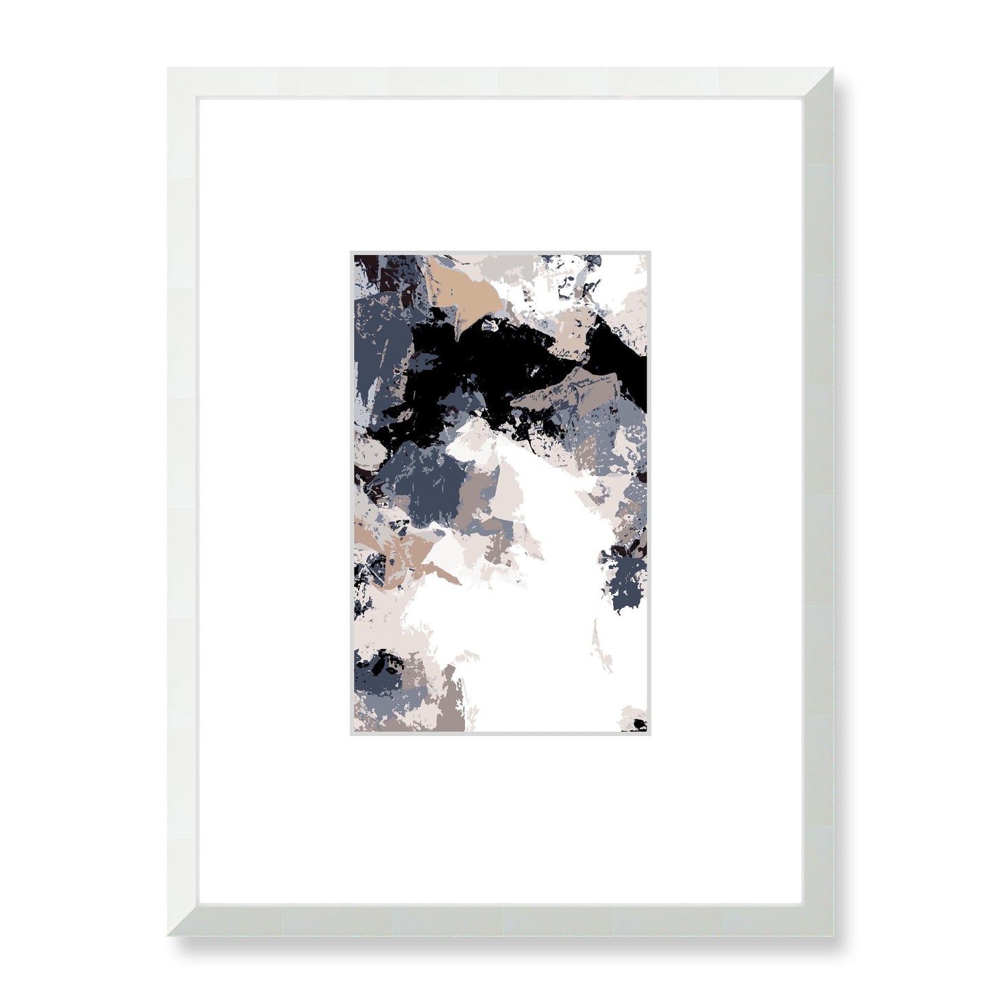 Framed Graphic Art Print, Faux Mat - 18x24 inches | FMV-1220-7692, Prints, Graphic art, White Frame, 45 x 60 cm ,18 x 24 inches