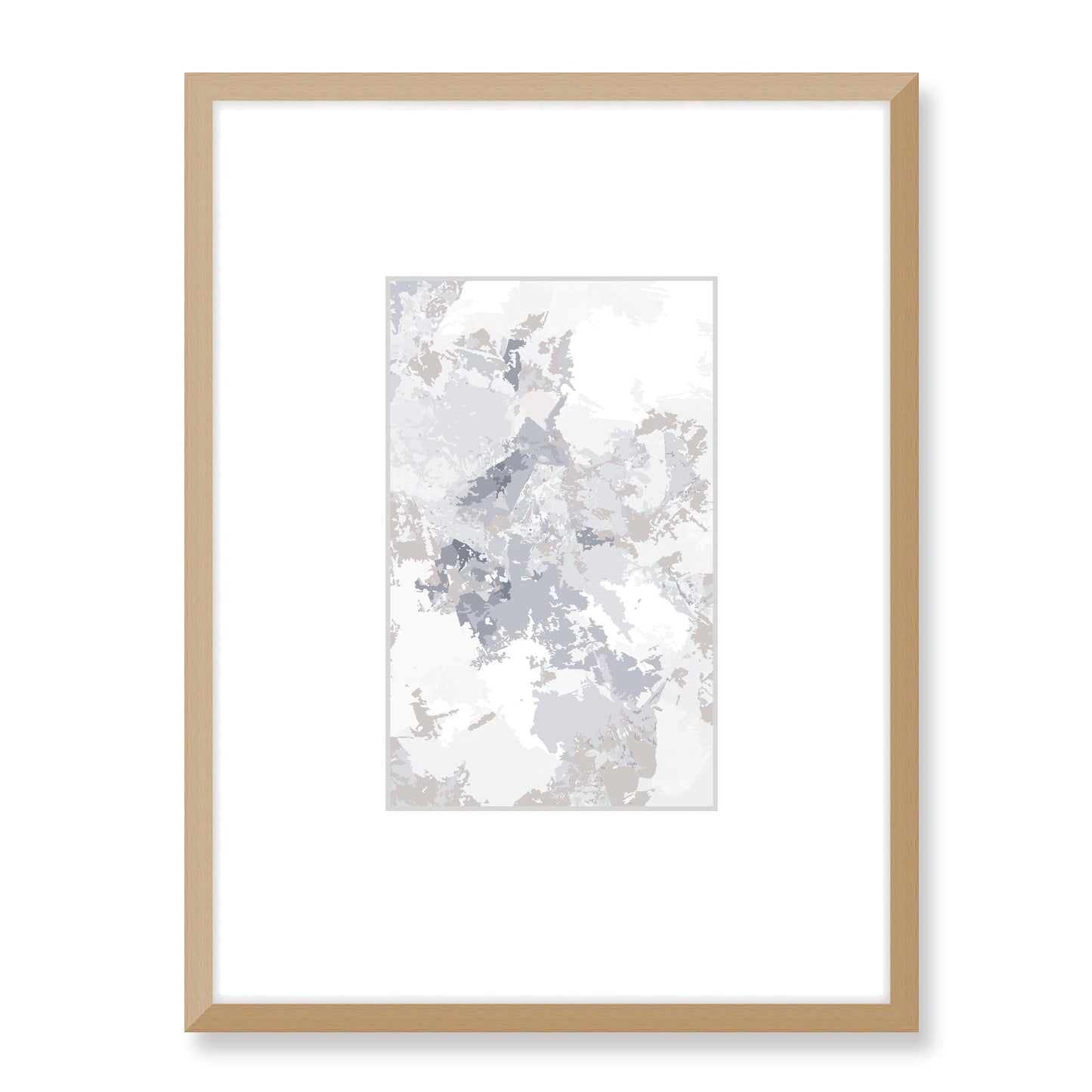 Framed Graphic Art Print, Faux Mat - 18x24 inches | FMV-1220-7698, Prints, Graphic art, Natural Frame, 45 x 60 cm ,18 x 24 inches