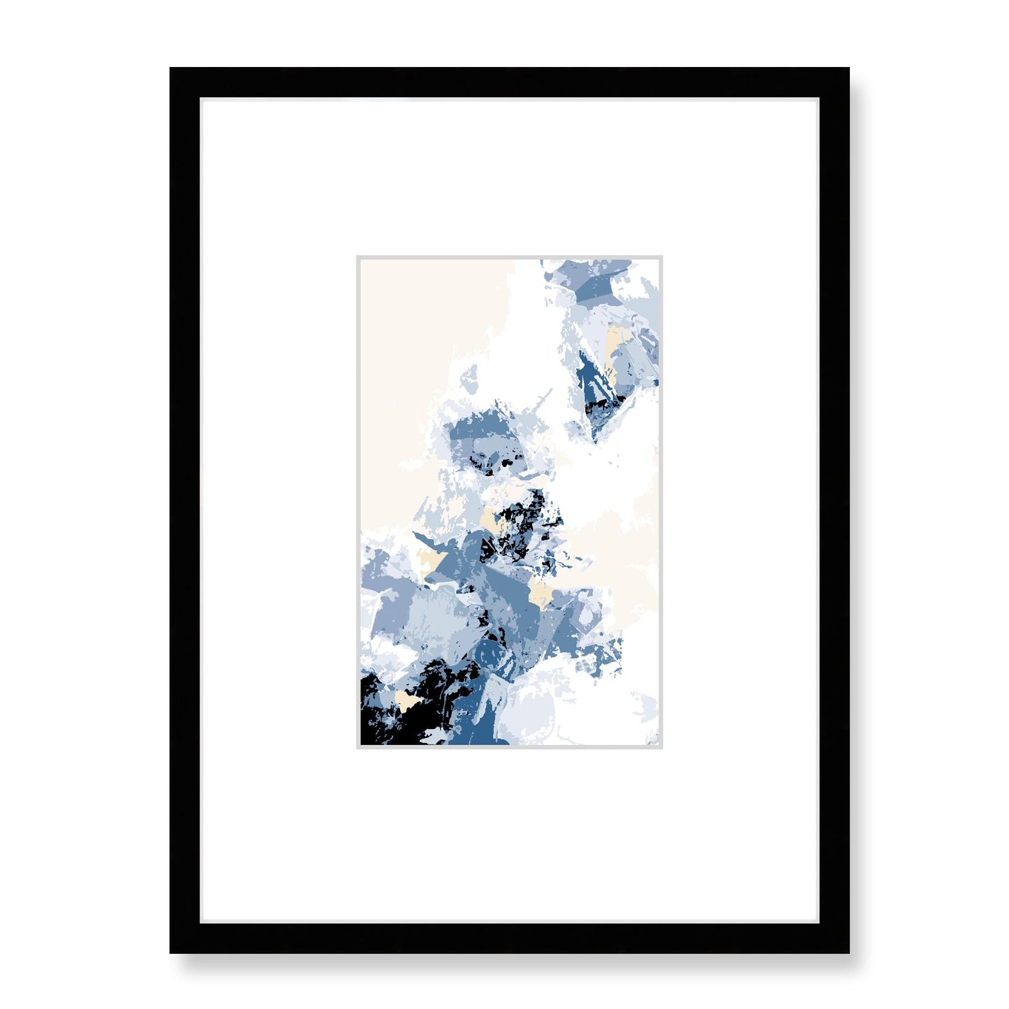 Framed Graphic Art Print, Faux Mat - 18x24 inches | FMV-1230-7694, Prints, Graphic art, Black Frame, 45 x 60 cm ,18 x 24 inches