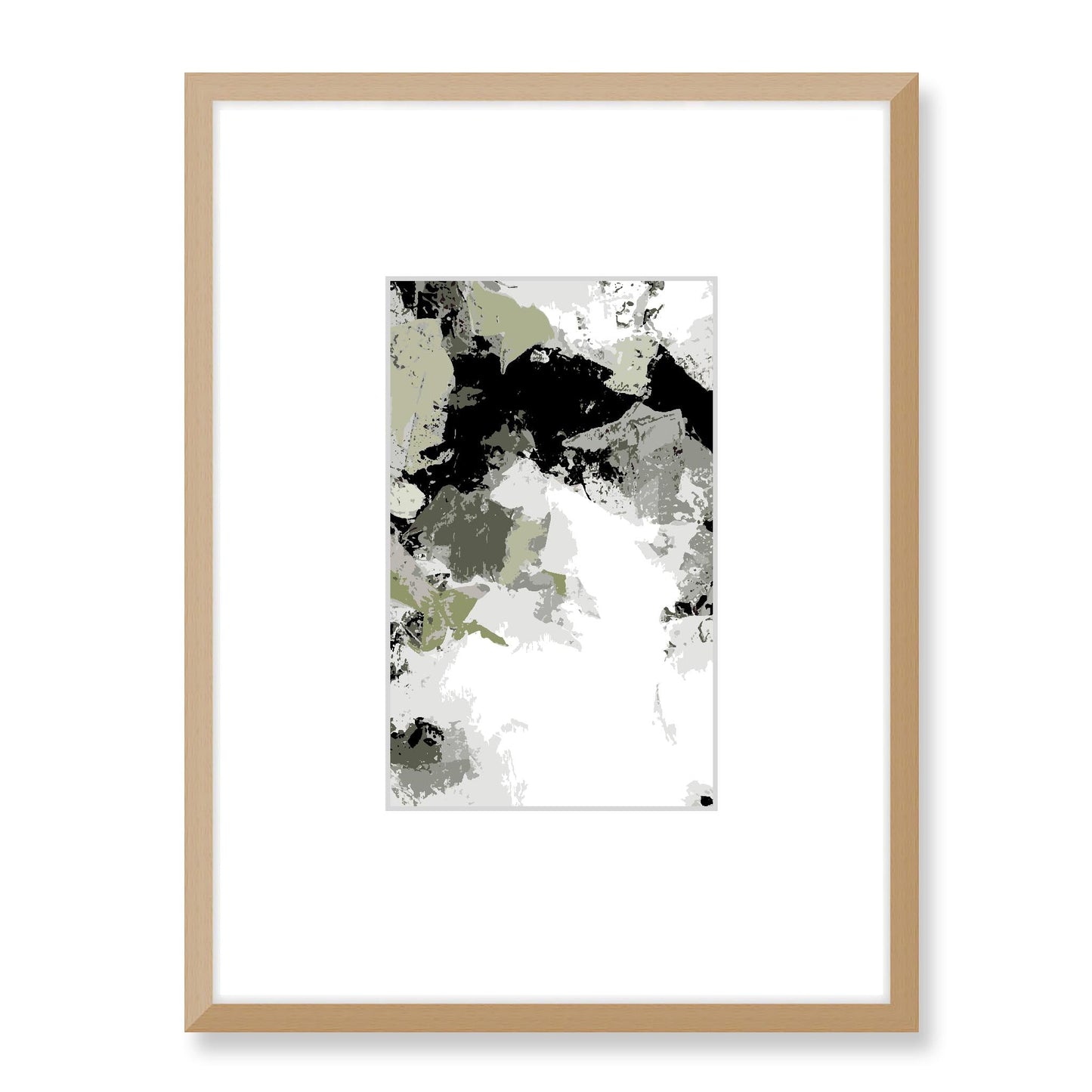 Framed Graphic Art Print, Faux Mat - 18x24 inches | FMV-1240-7692, Prints, Graphic art, Natural Frame, 45 x 60 cm ,18 x 24 inches