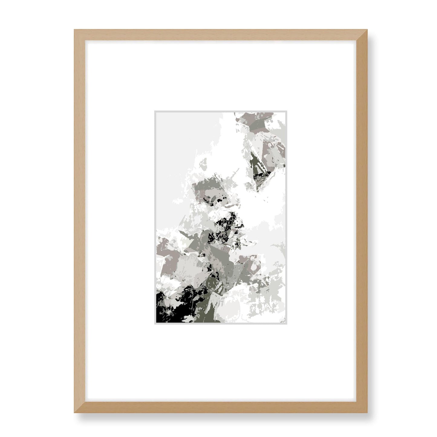 Framed Graphic Art Print, Faux Mat - 18x24 inches | FMV-1240-7694, Prints, Graphic art, Natural Frame, 45 x 60 cm ,18 x 24 inches