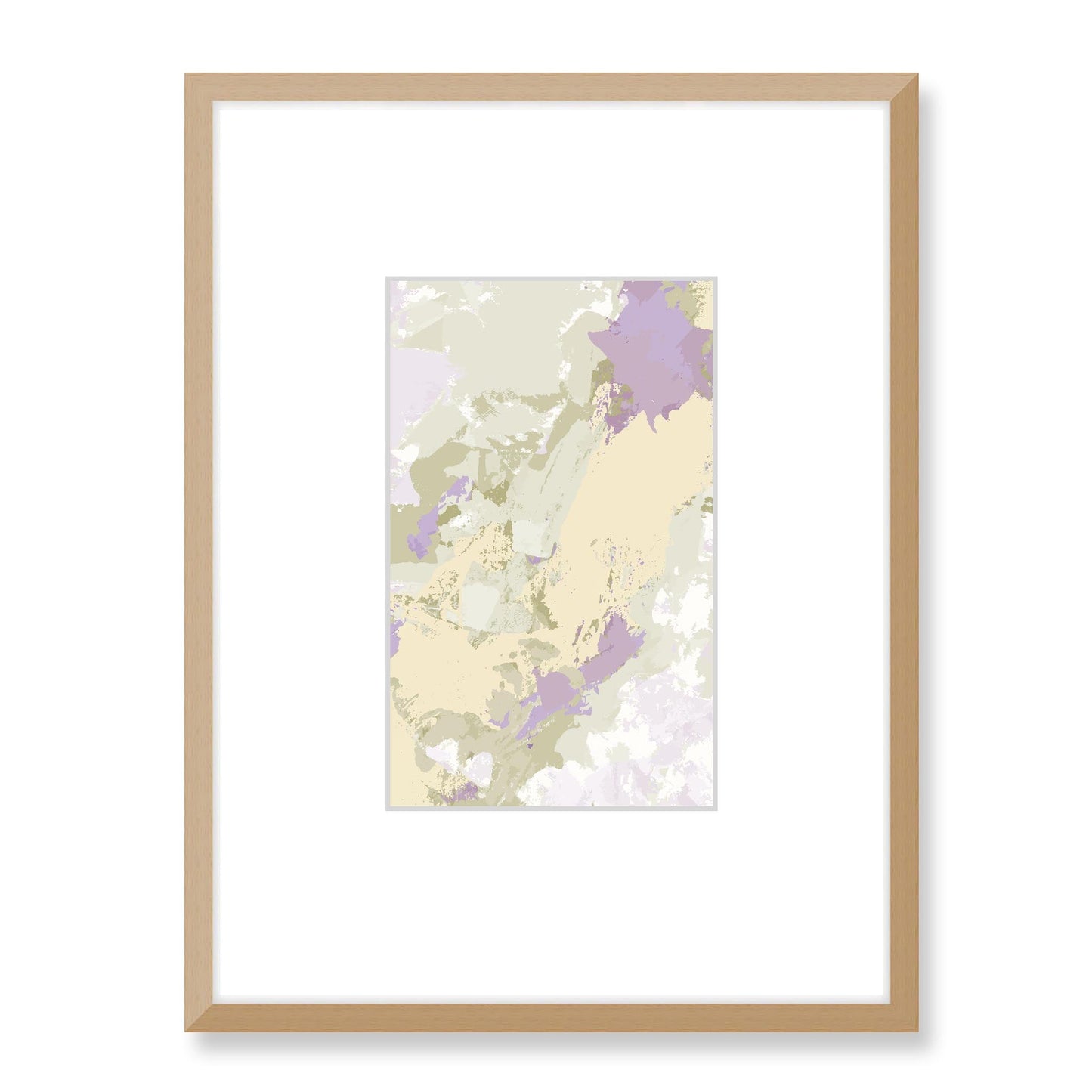 Framed Graphic Art Print, Faux Mat - 18x24 inches | FMV-1250-7688, Prints, Graphic art, Natural Frame, 45 x 60 cm ,18 x 24 inches