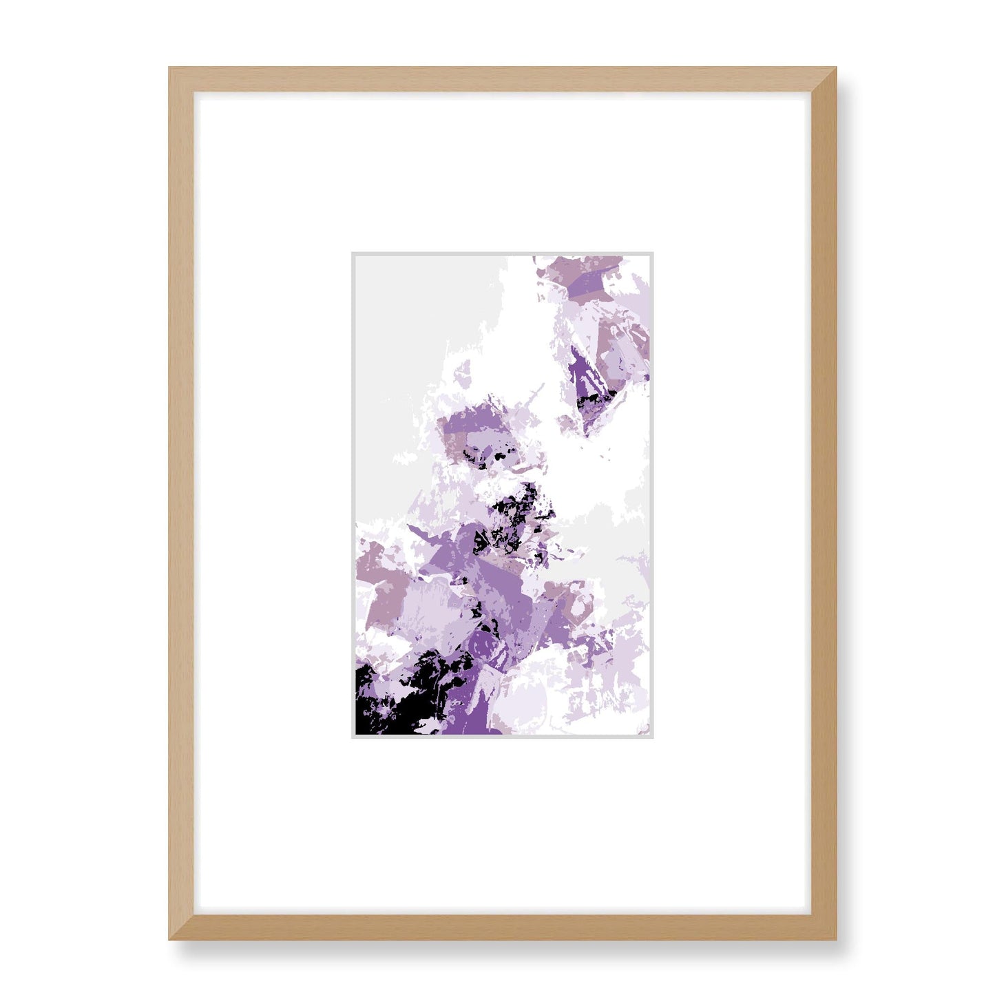 Framed Graphic Art Print, Faux Mat - 18x24 inches | FMV-1250-7694, Prints, Graphic art, Natural Frame, 45 x 60 cm ,18 x 24 inches