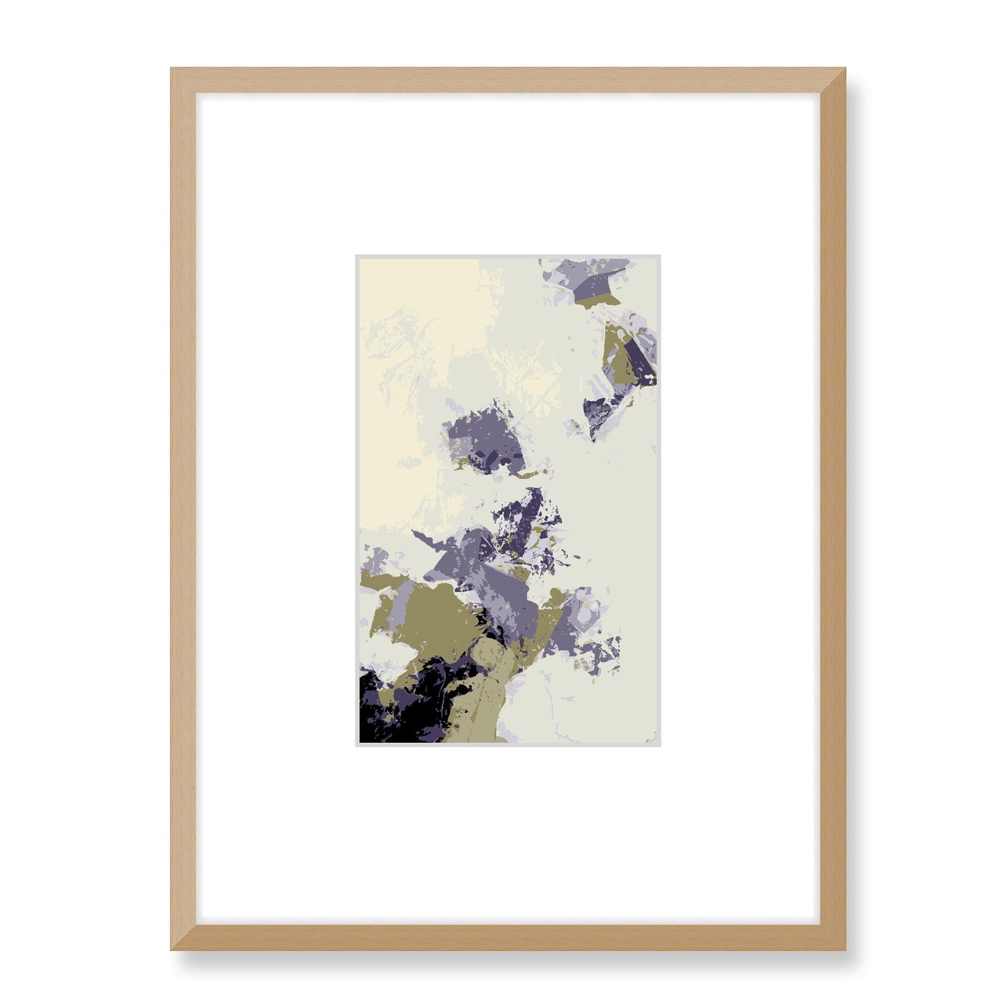 Framed Graphic Art Print, Faux Mat - 18x24 inches | FMV-1260-7694, Prints, Graphic art, Natural Frame, 45 x 60 cm ,18 x 24 inches