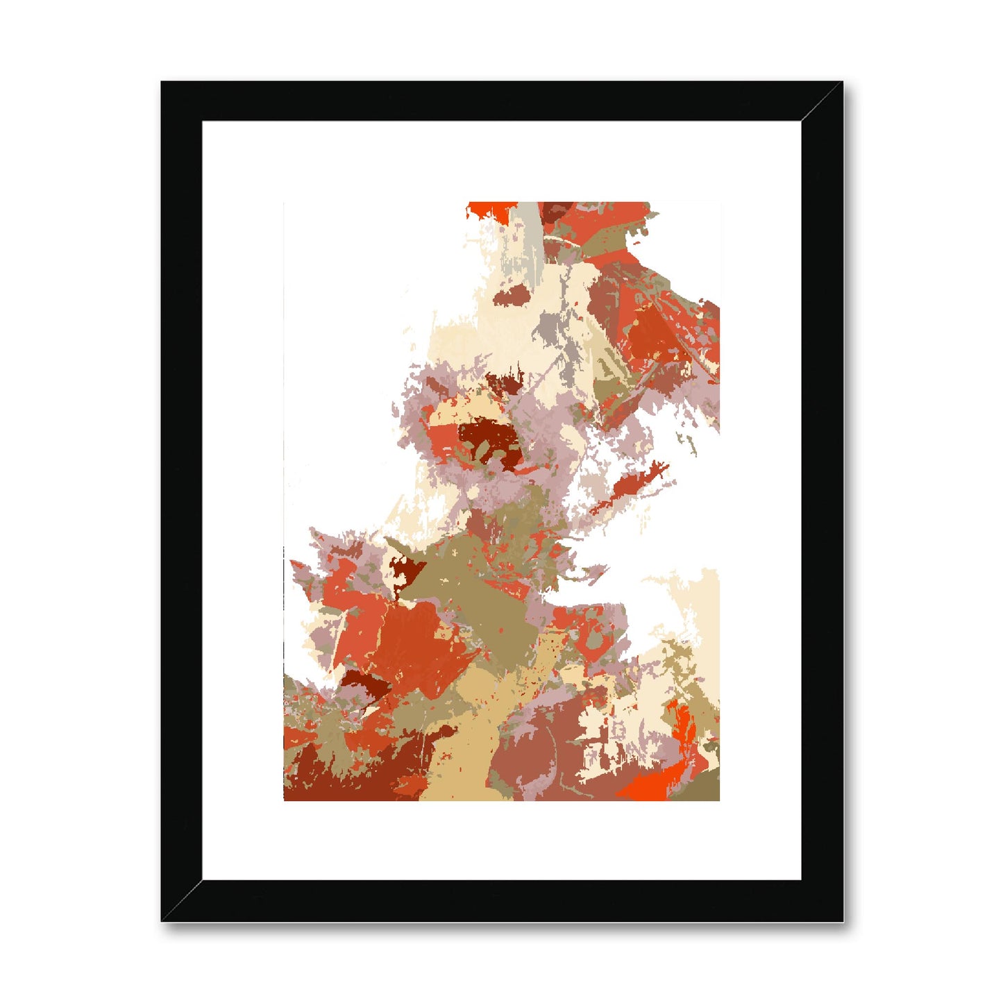 Framed Graphic Art Print, fpv-1130-7694, 11"x14", Black Frame