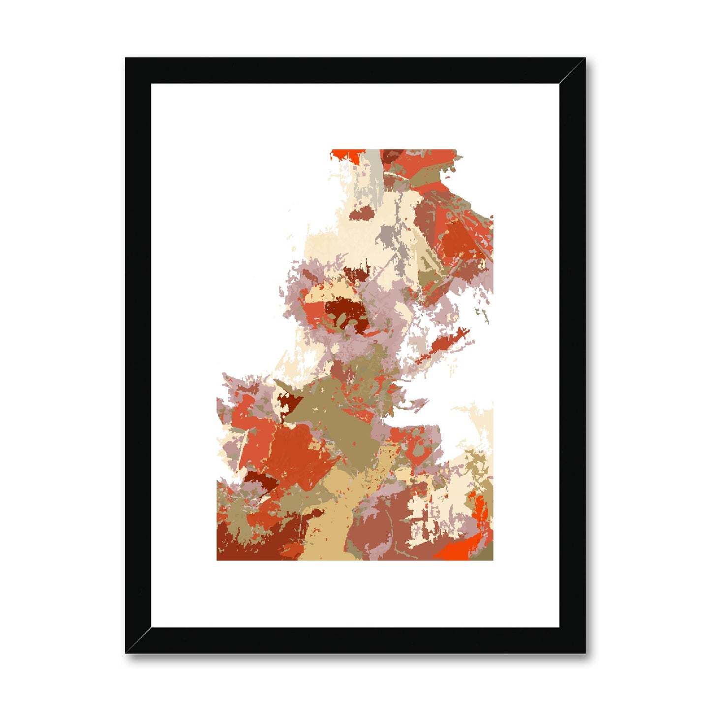 Framed Graphic Art Print, fpv-1130-7694, 12"x16", Black Frame
