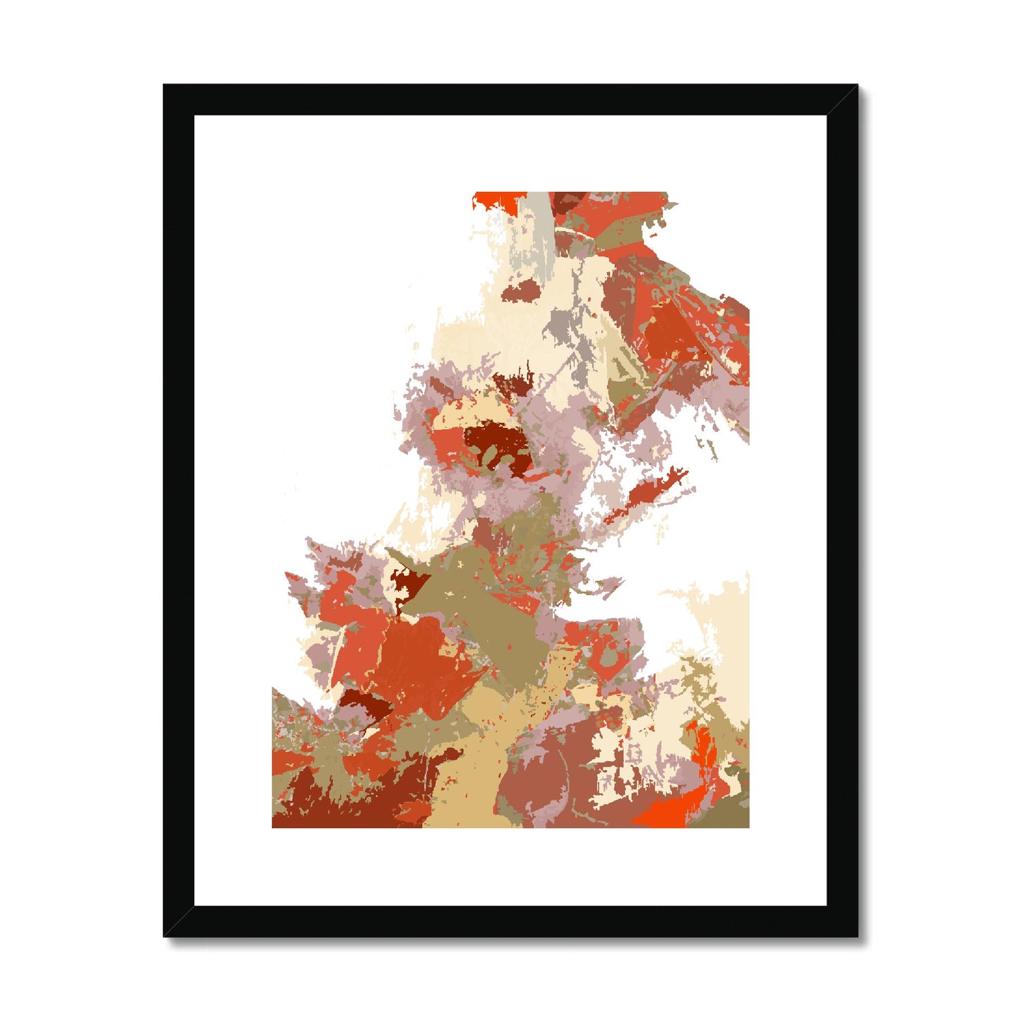 Framed Graphic Art Print, fpv-1130-7694, 16"x20", Black Frame
