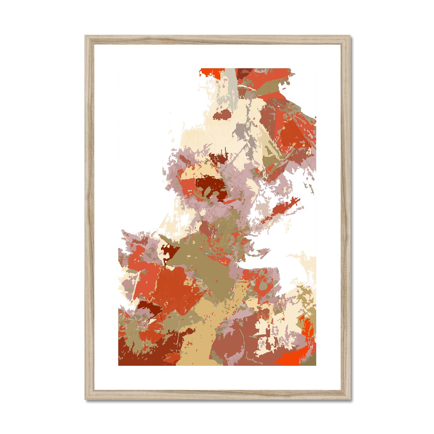 Framed Graphic Art Print, White Mat - 6x8, 8x12, 11x14, 12x16, 16x20, 18x24, 20x28 inches | FPV-1130-7694