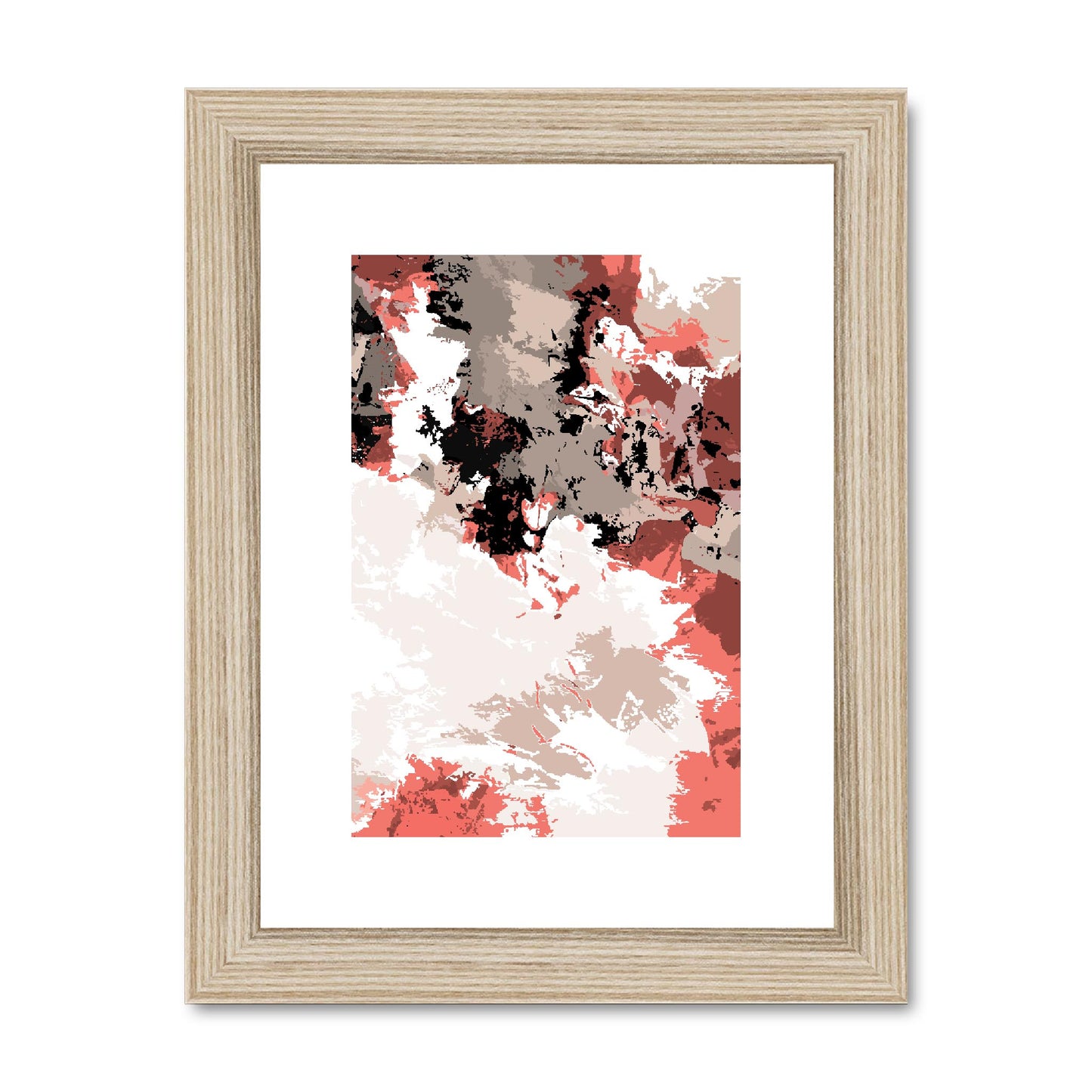 Framed Graphic Art Print, fpv-1130-7696, 6"x8", Natural Frame