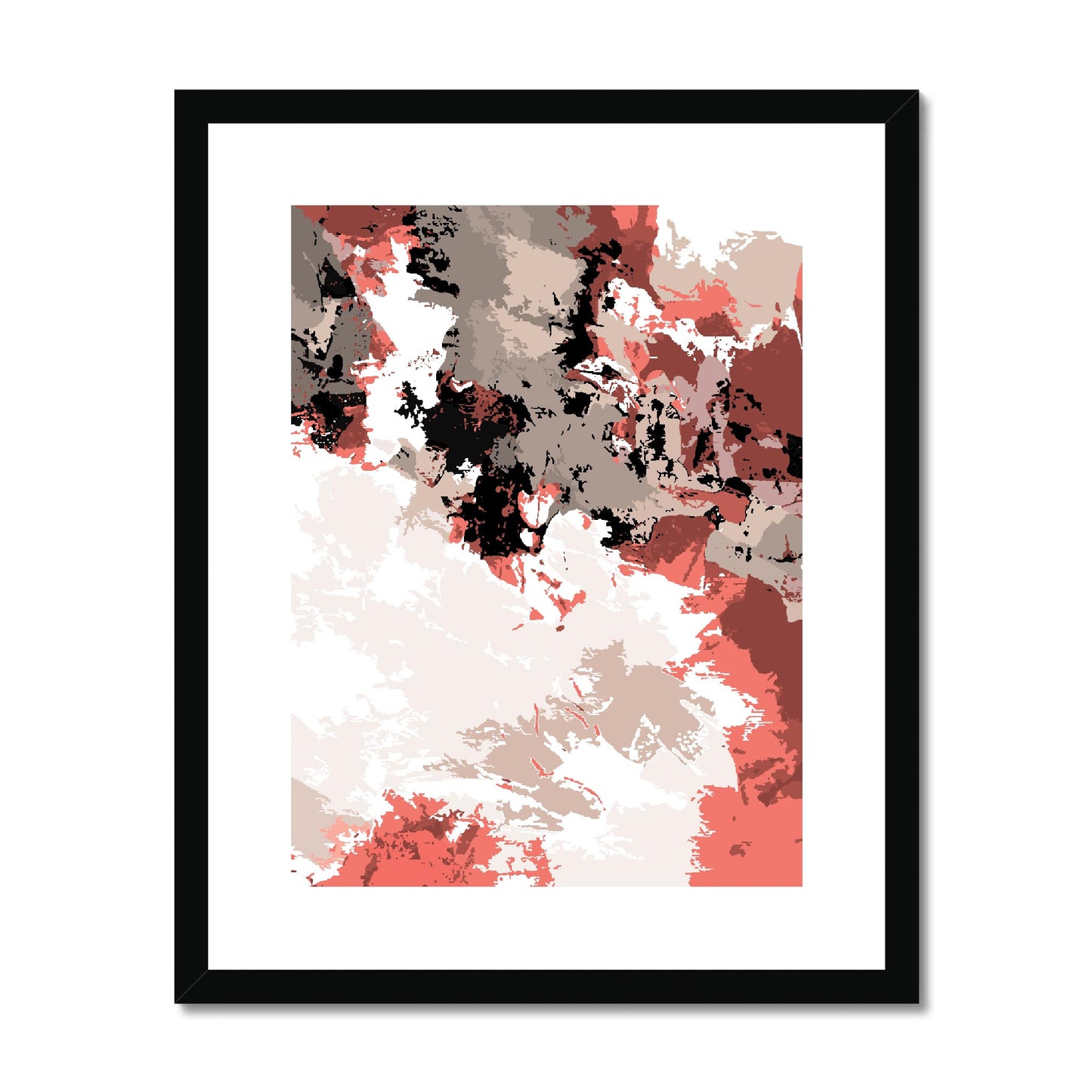Framed Graphic Art Print, fpv-1130-7696, 16"x20", Black Frame