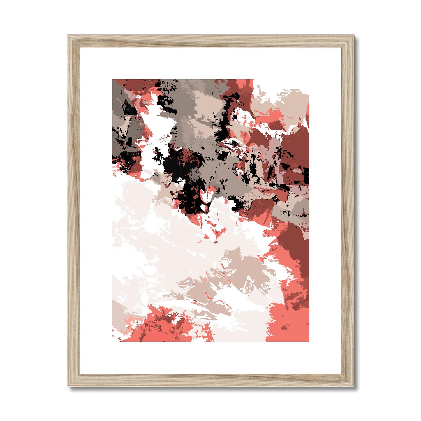 Framed Graphic Art Print, fpv-1130-7696, 16"x20", Natural Frame