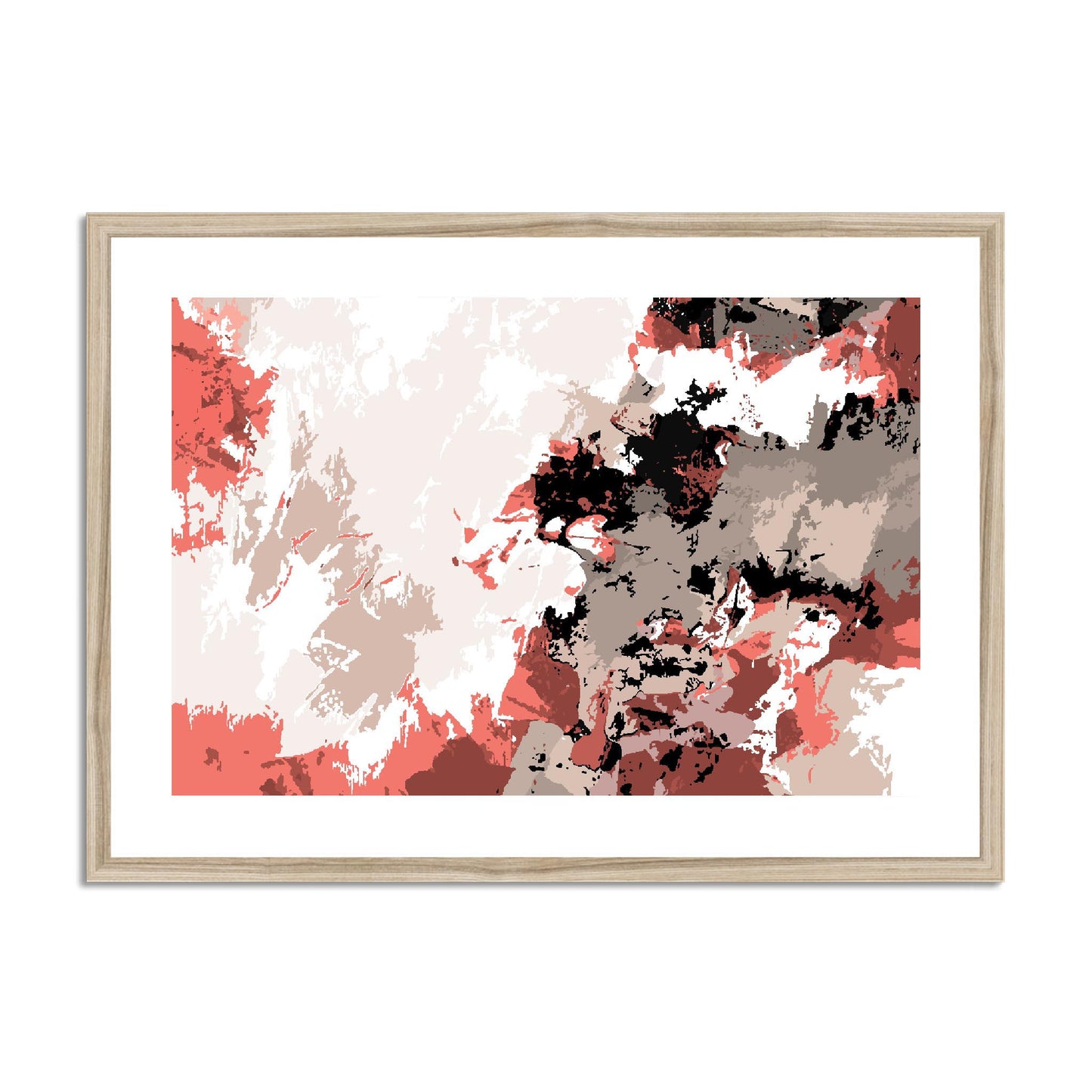 Framed Graphic Art Print, fph-1130-7696, 28"x20", Black Frame