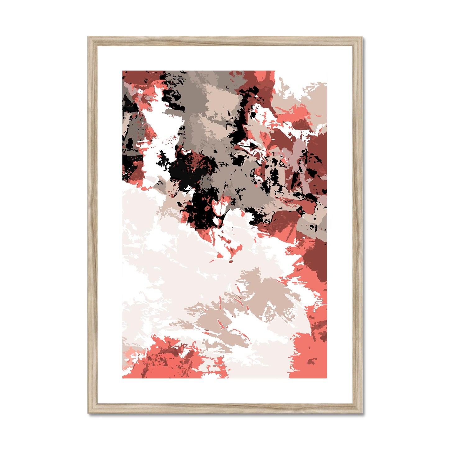 Framed Graphic Art Print, fpv-1130-7696, 20"x28", Natural Frame