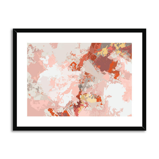 Framed Graphic Art Print, fph-1130-7698, 24"x18", Black Frame