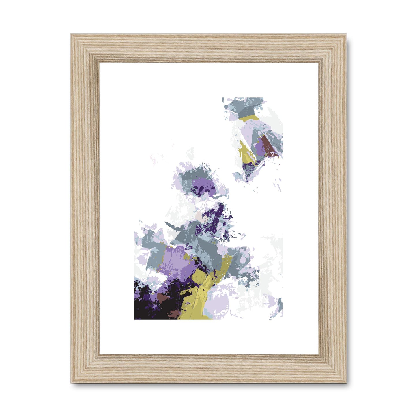 Framed Graphic Art Print, fpv-1140-7694, 6"x8", Natural Frame
