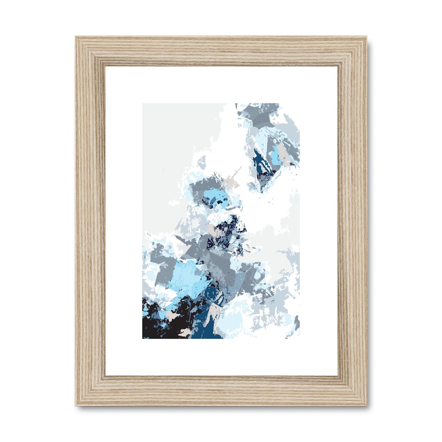 Framed Graphic Art Print, fpv-1150-7694, 6"x8", Natural Frame