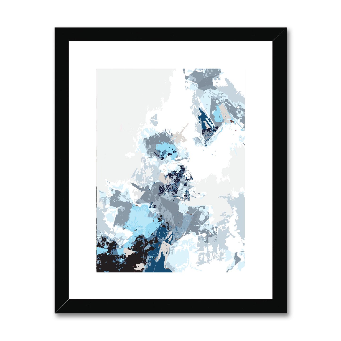 Framed Graphic Art Print, fpv-1150-7694, 11"x14", Black Frame