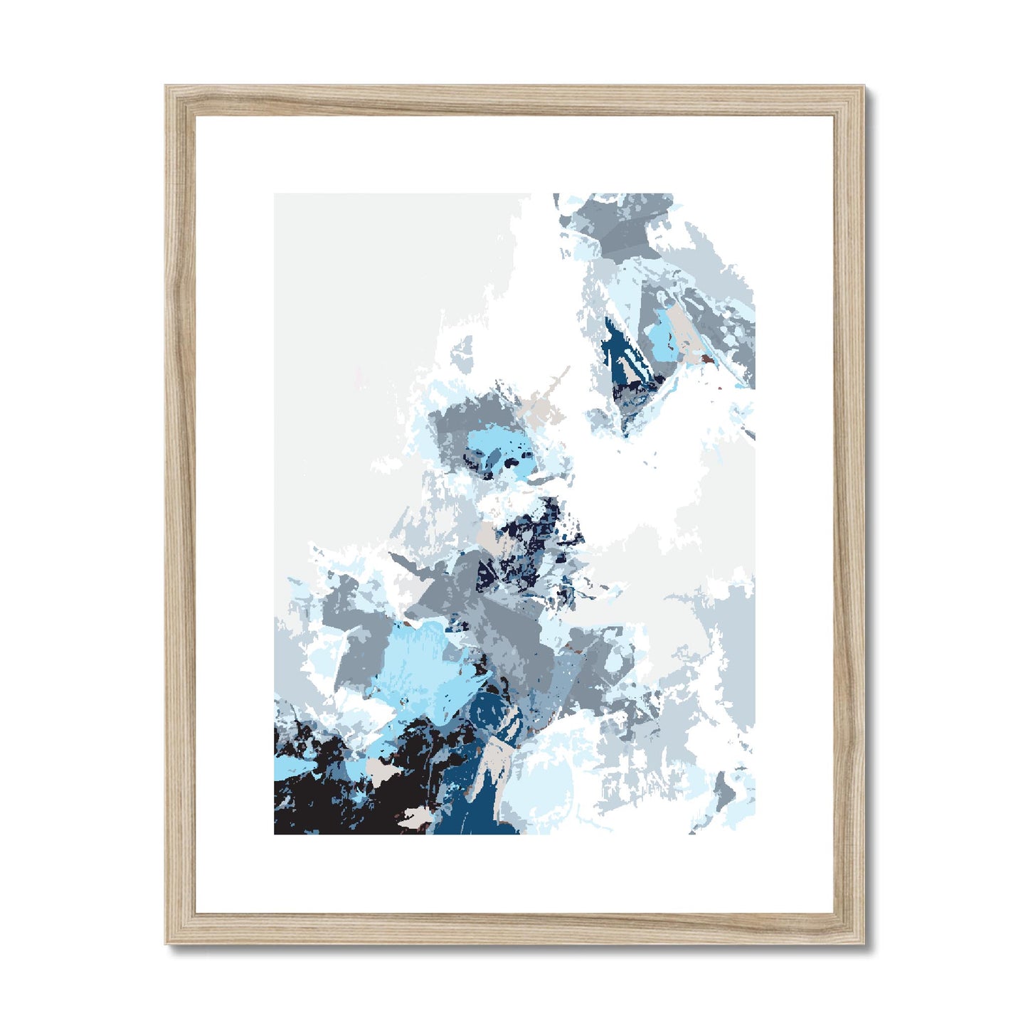 Framed Graphic Art Print, fpv-1150-7694, 16"x20", Natural Frame