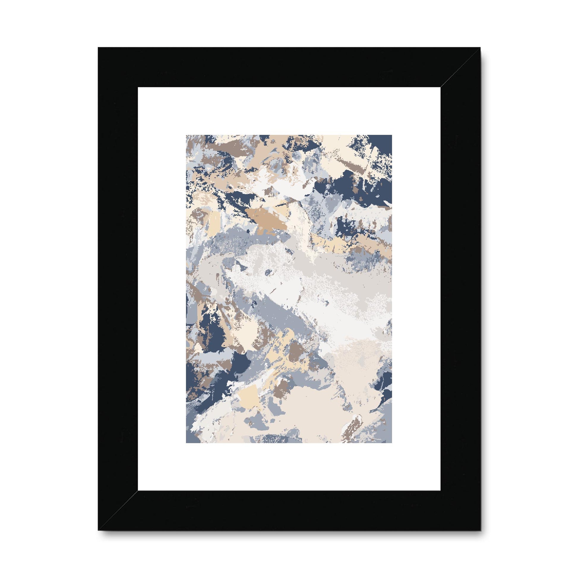 Framed Graphic Art Print, fpv-1160-7689, 6"x8", Black Frame