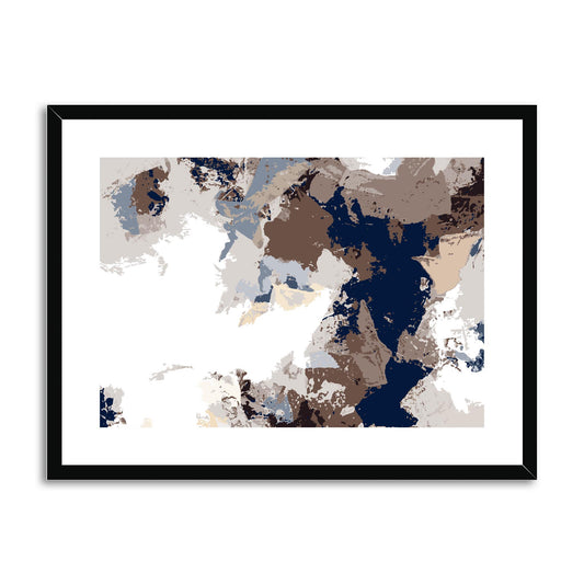 Framed Graphic Art Print, fph-1160-7692, 24"x18", Black Frame