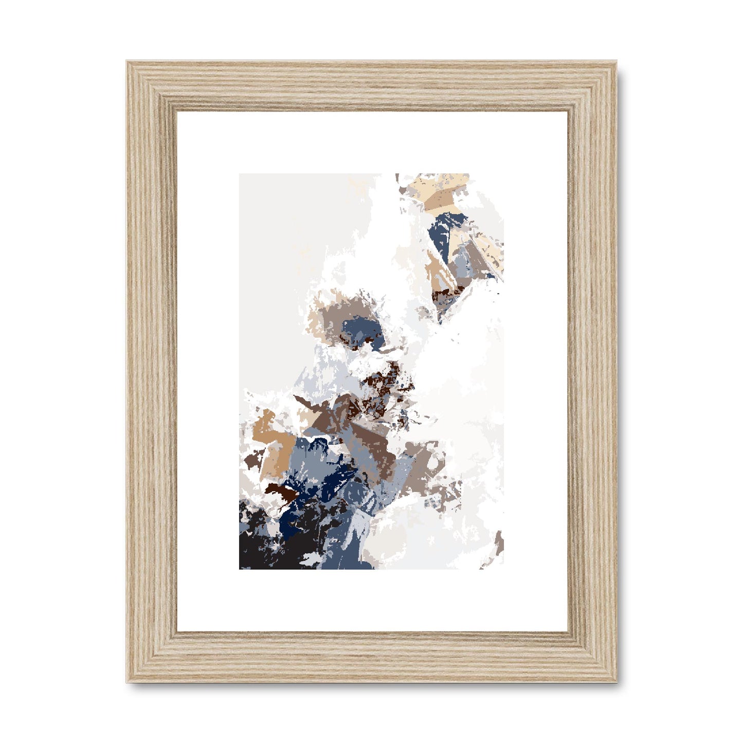 Framed Graphic Art Print, fpv-1160-7694, 6"x8", Natural Frame