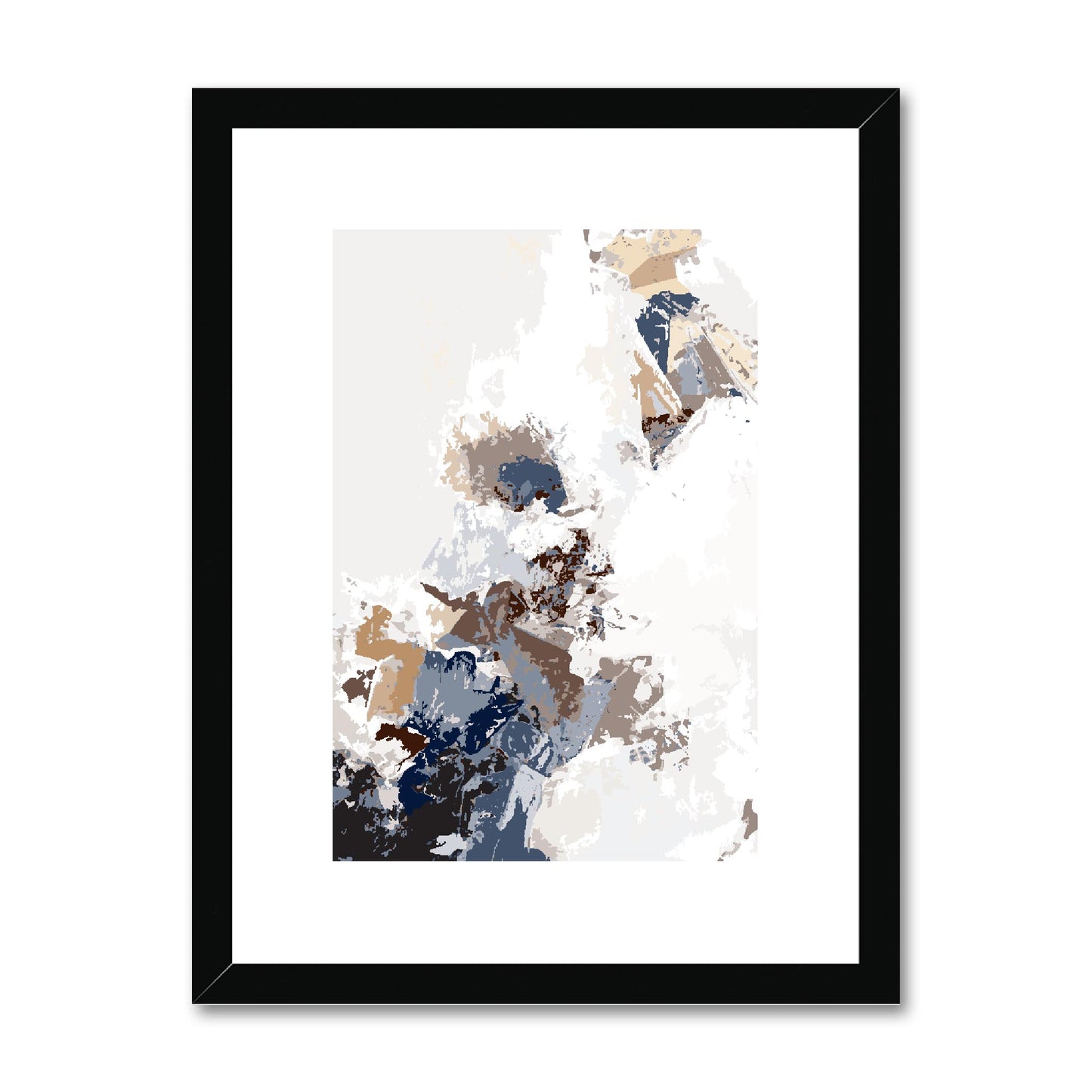 Framed Graphic Art Print, fpv-1160-7694, 12"x16", Black Frame