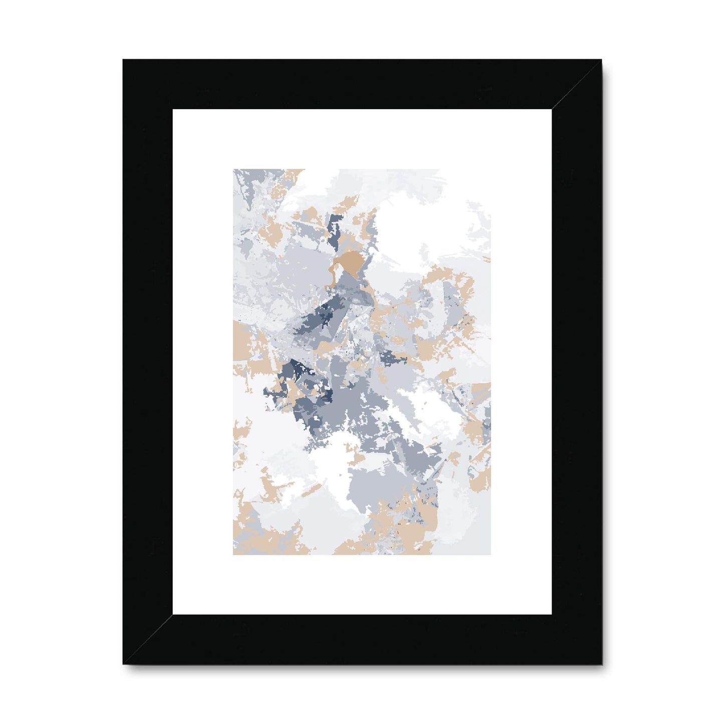 Framed Graphic Art Print, fpv-1160-7698, 6"x8", Black Frame