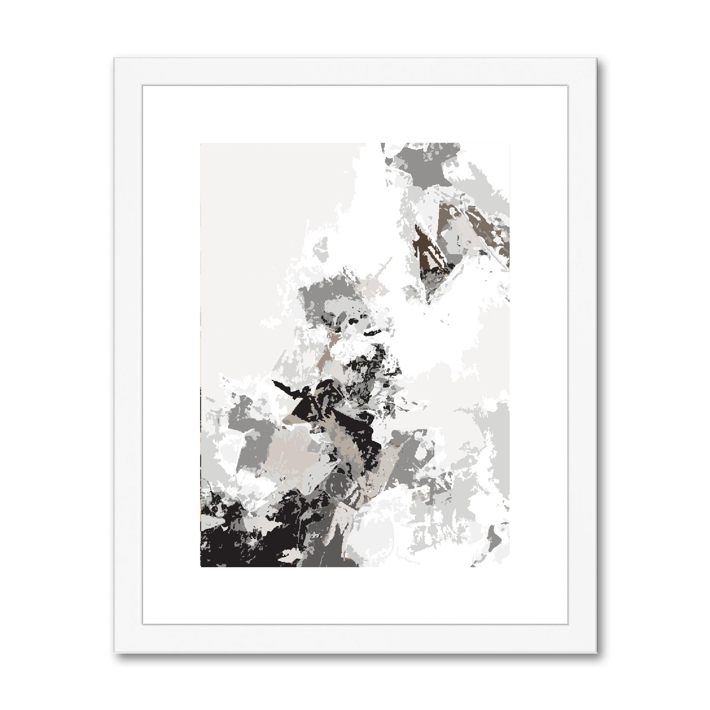 Framed Graphic Art Print, fpv-1170-7694, 11"x14", White Frame