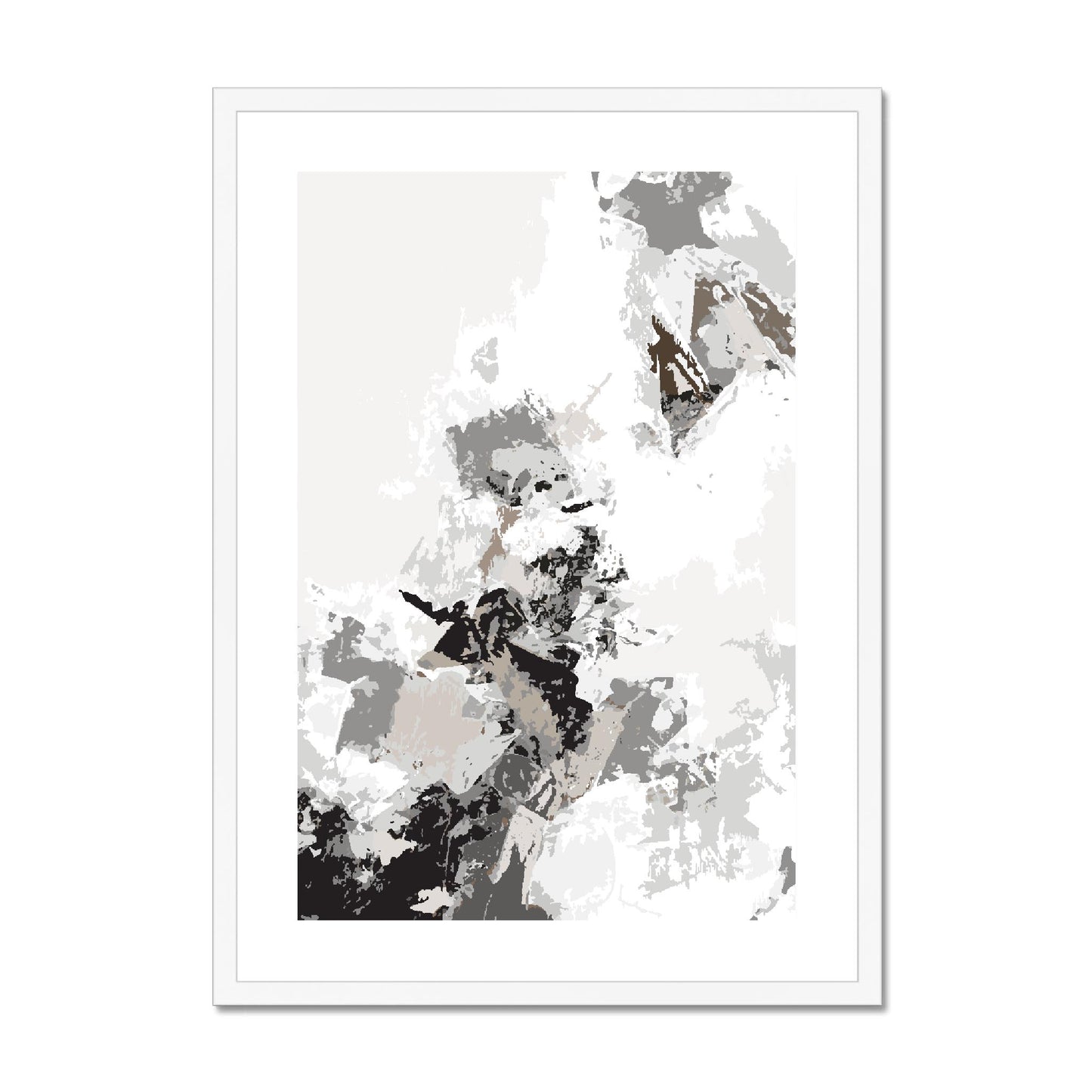 Framed Graphic Art Print, fpv-1170-7694, 20"x28", White Frame