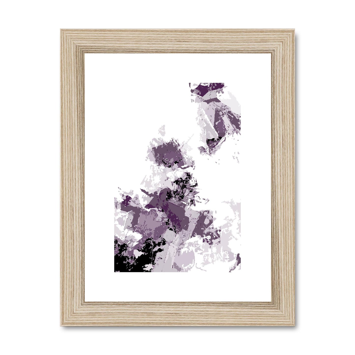 Framed Graphic Art Print, fpv-1180-7694, 6"x8", Natural Frame