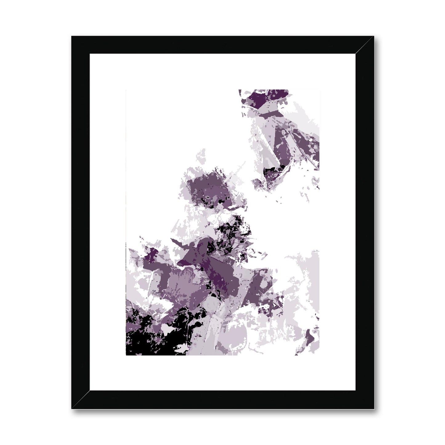 Framed Graphic Art Print, fpv-1180-7694, 11"x14", Black Frame