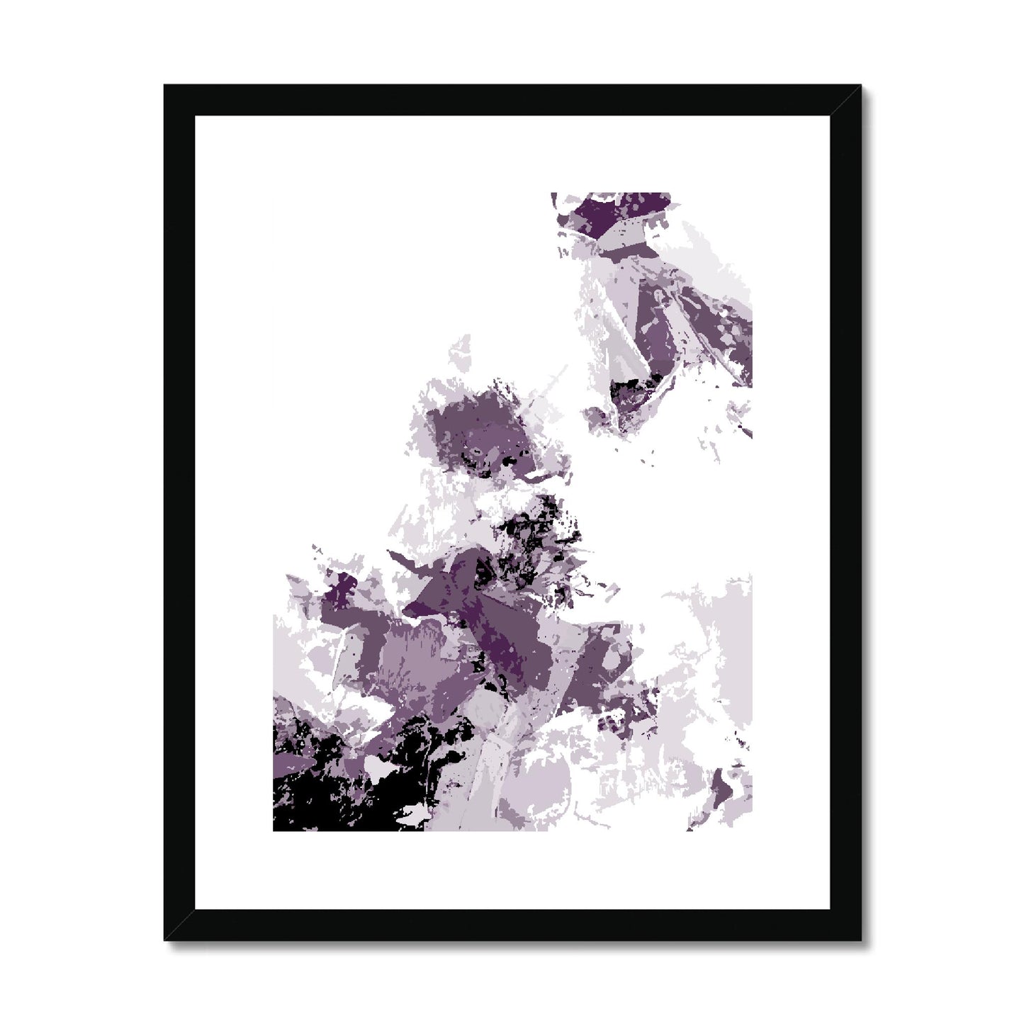 Framed Graphic Art Print, fpv-1180-7694, 16"x20", Black Frame