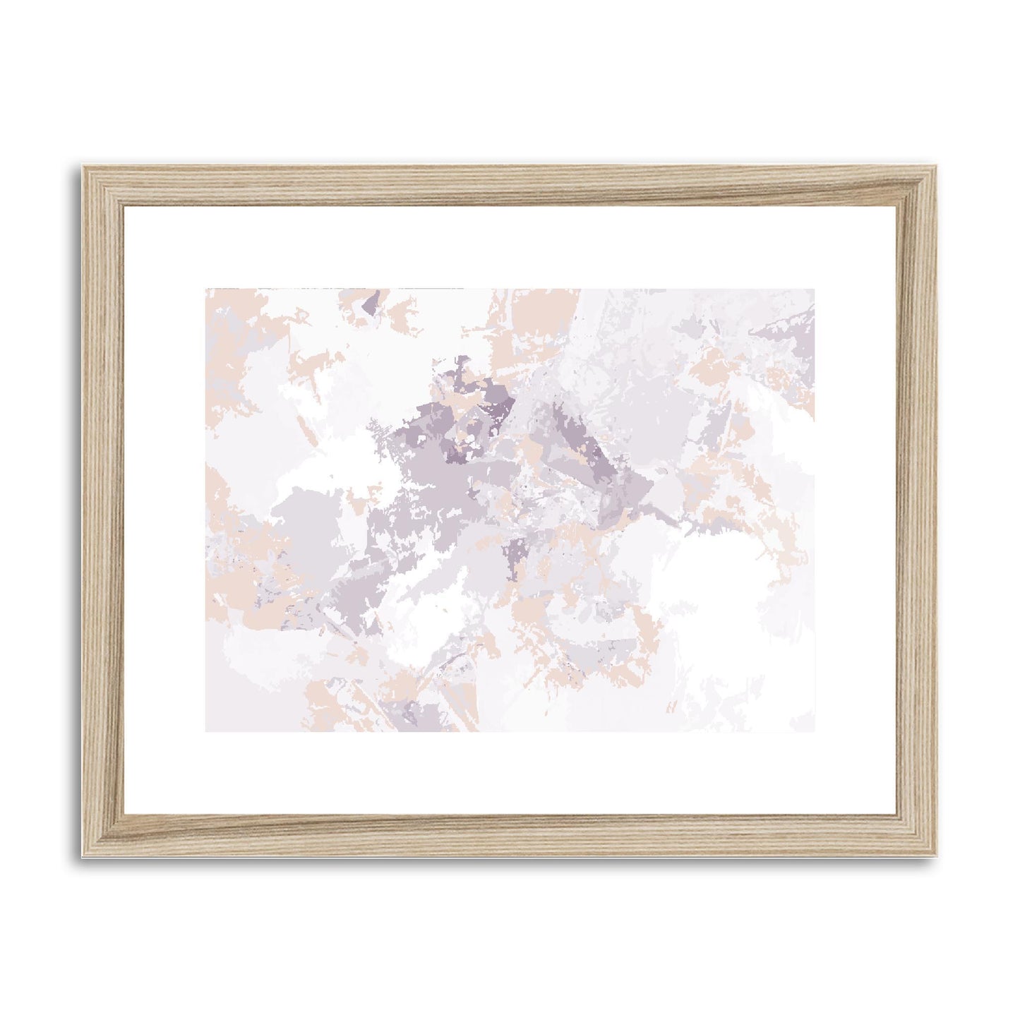Framed Graphic Art Print, fph-1180-7698, 14"x11", Natural Frame