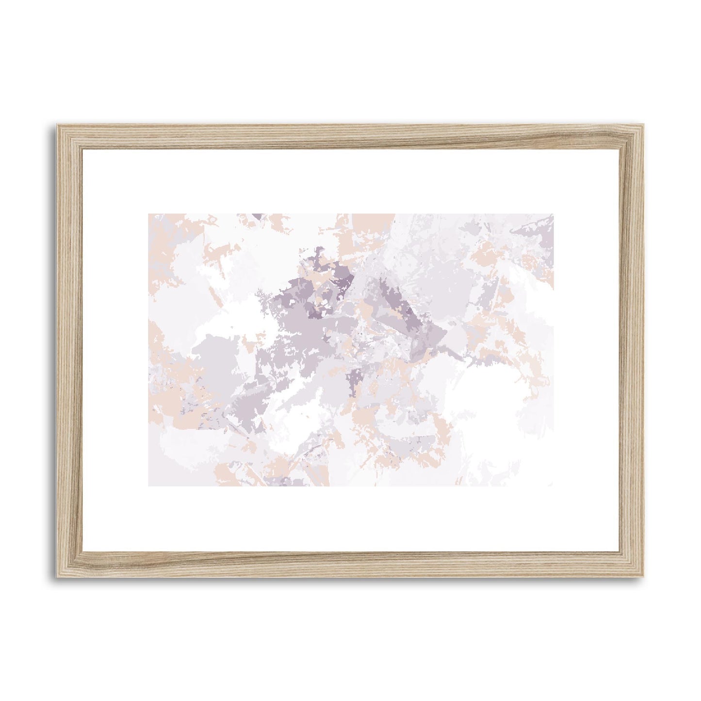 Framed Graphic Art Print, fph-1180-7698, 16"x12", Natural Frame