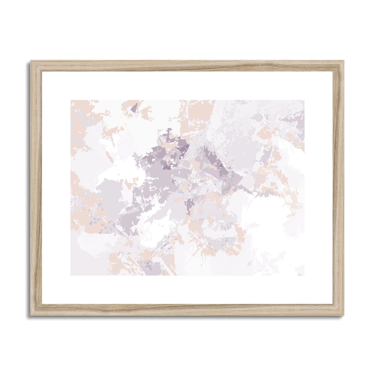 Framed Graphic Art Print, fph-1180-7698, 20"x16", Natural Frame