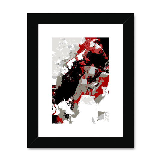 Framed Graphic Art Print, fpv-1190-7688, 6"x8", Black Frame
