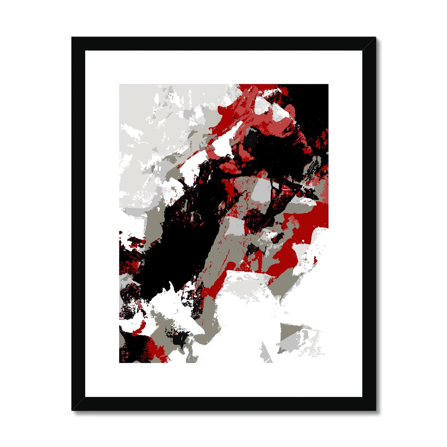 Framed Graphic Art Print, fpv-1190-7688, 16"x20", Black Frame